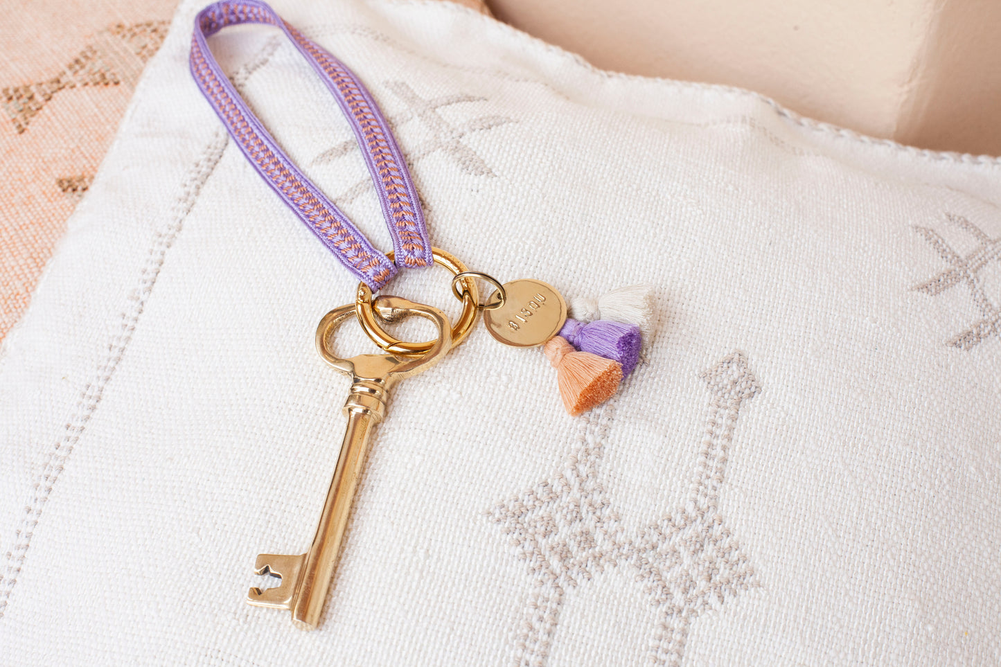 key tag - mini - bisou