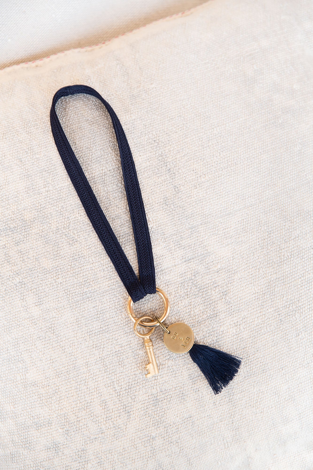 keychain band - ZAHRA mini - marine