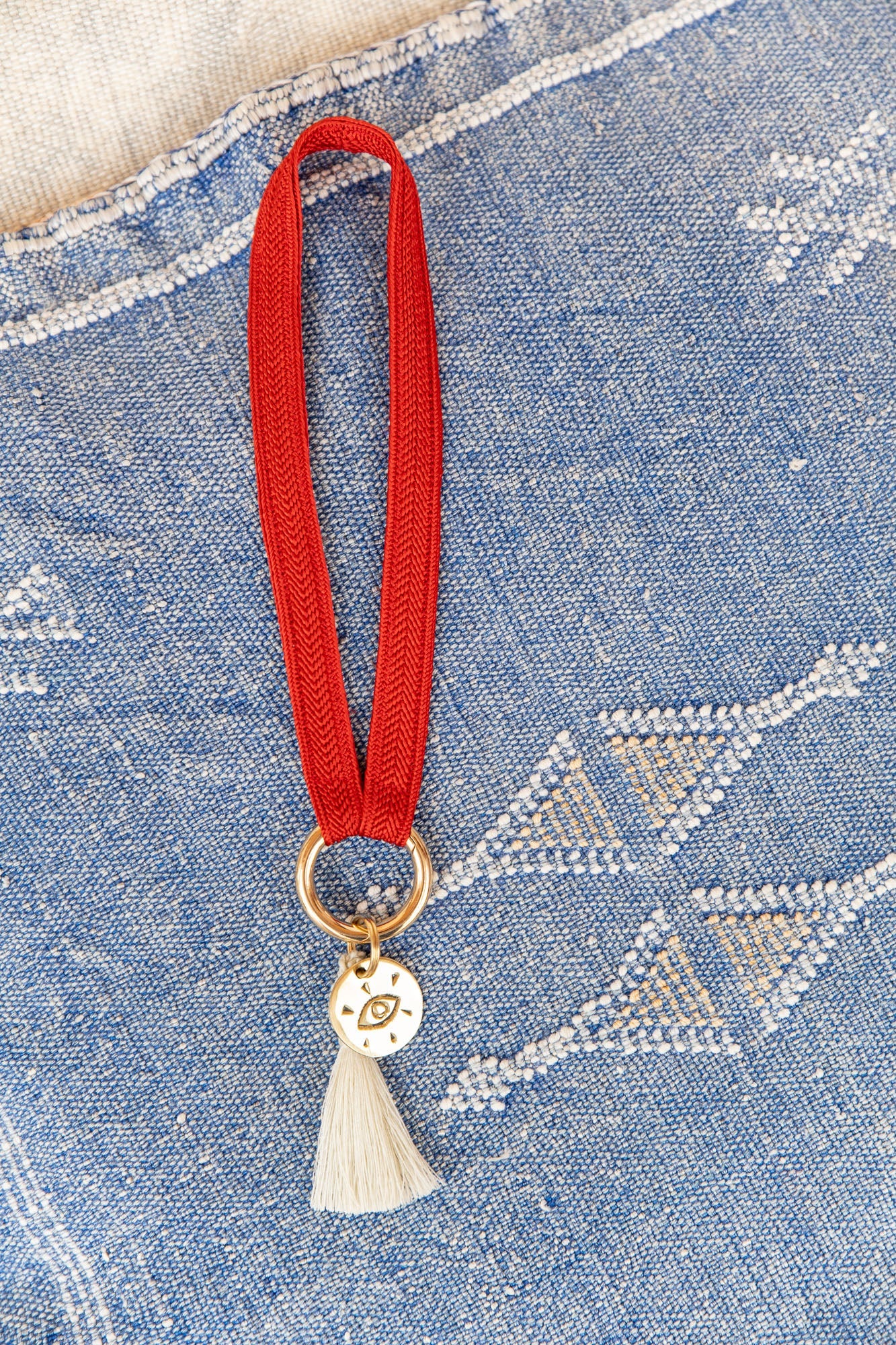keychain band - ZAHRA mini - scarlet red