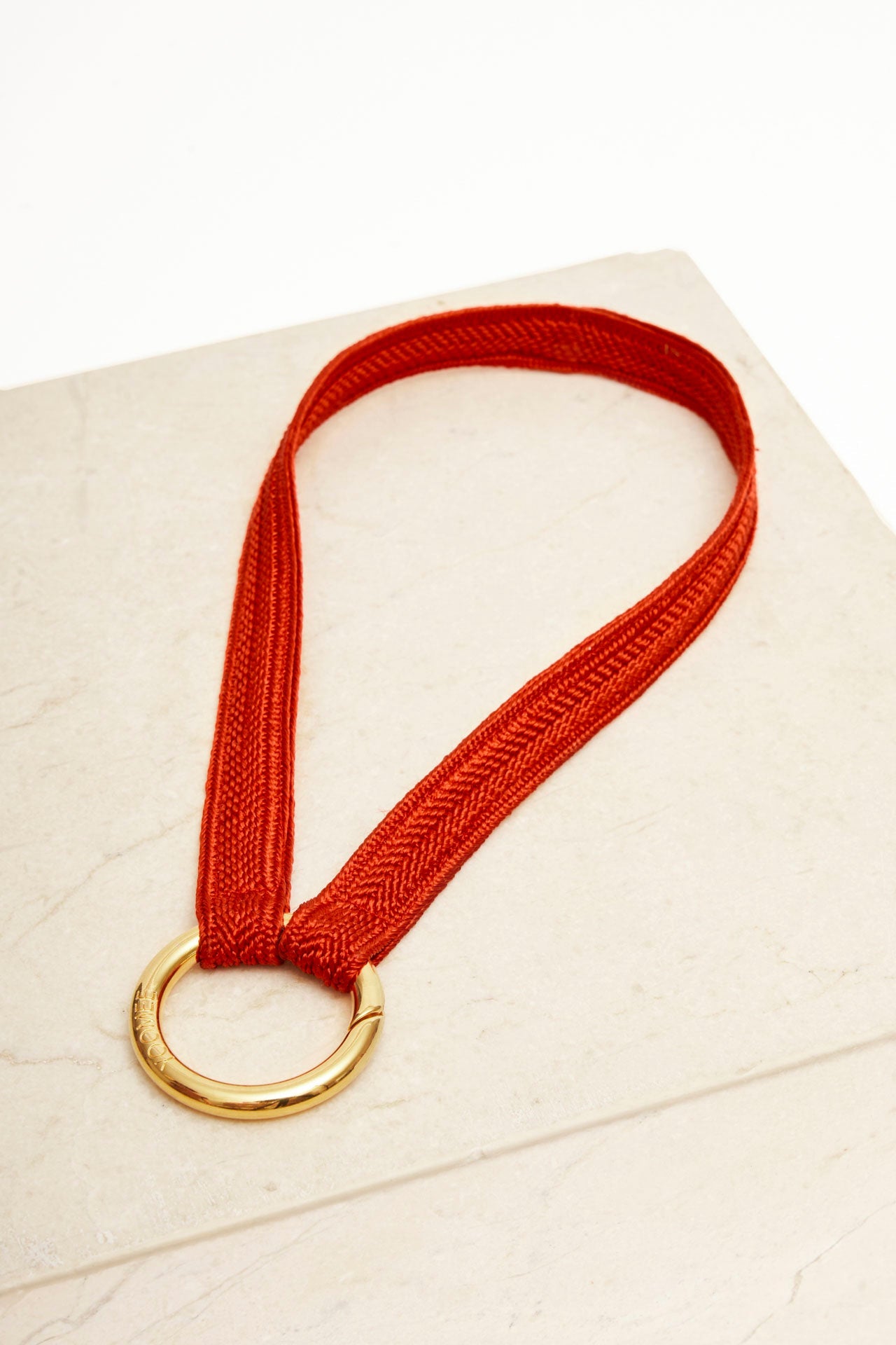 keychain band - ZAHRA mini - scarlet red