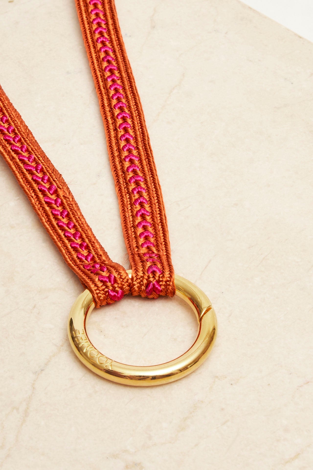 keychain band - ZAHRA mini - pumpkin love