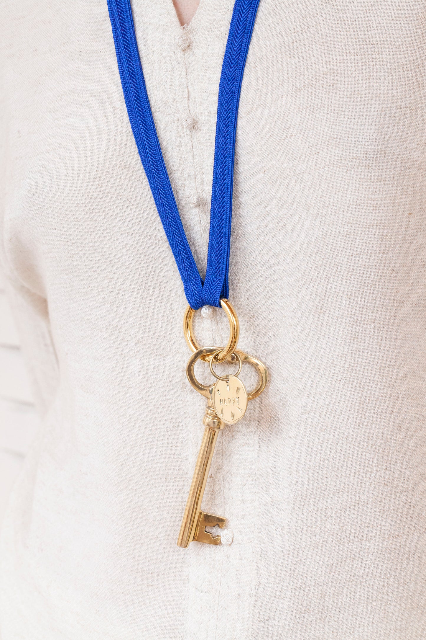 keychain band - ZAHRA - royal blue