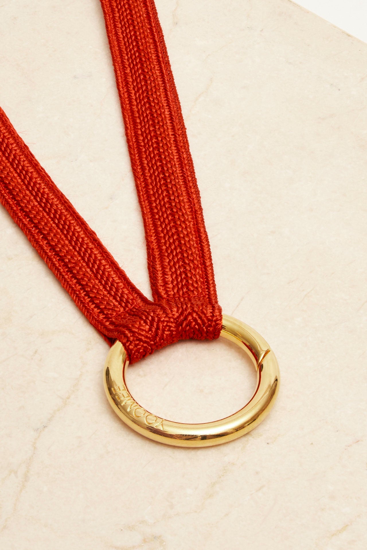keychain band - ZAHRA mini - scarlet red