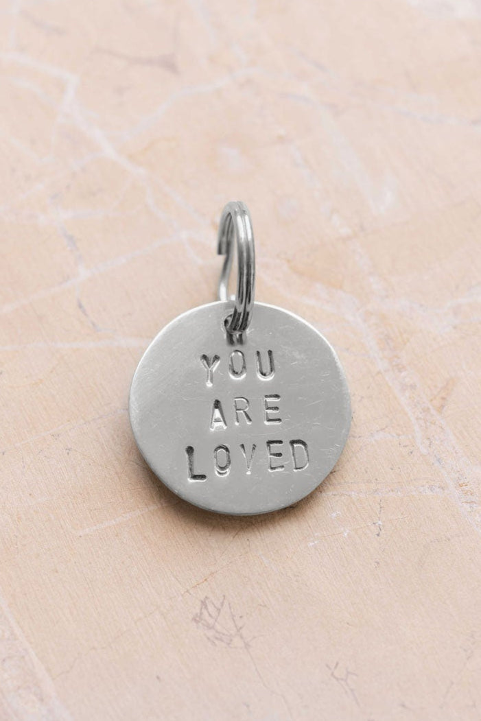 key tag - mini - you are loved