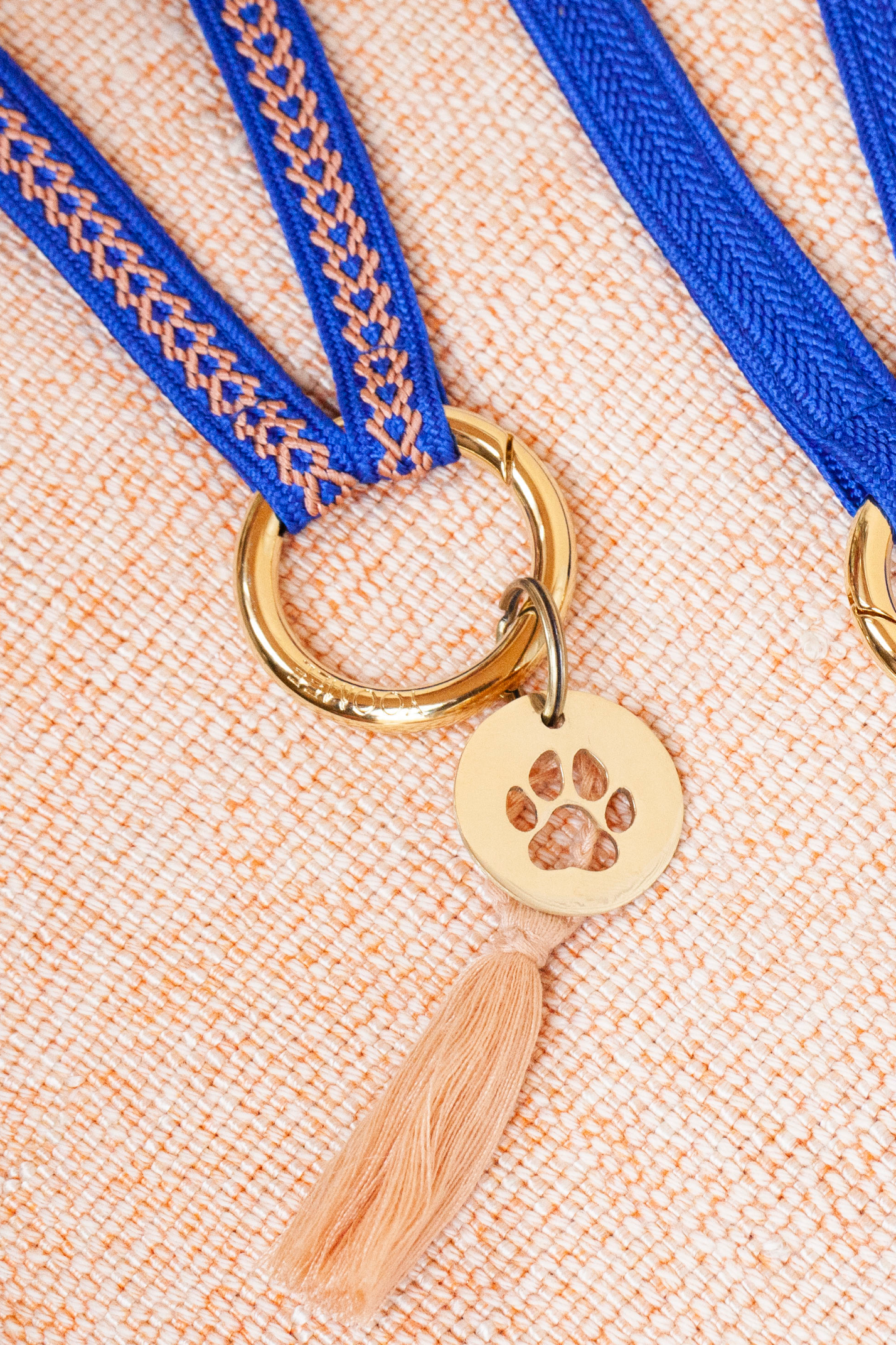key tag - mini - paw