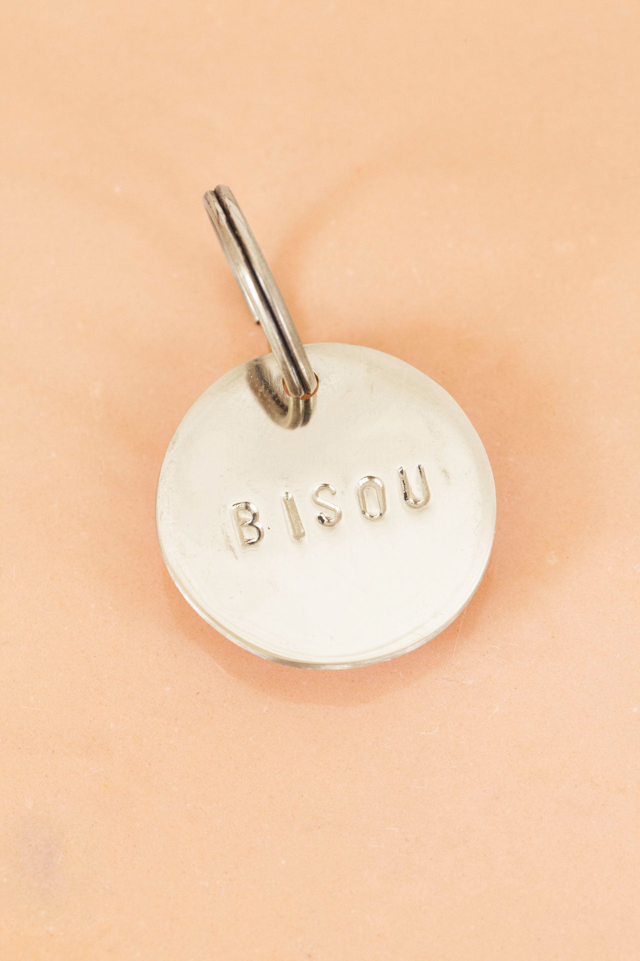 key tag - mini - bisou