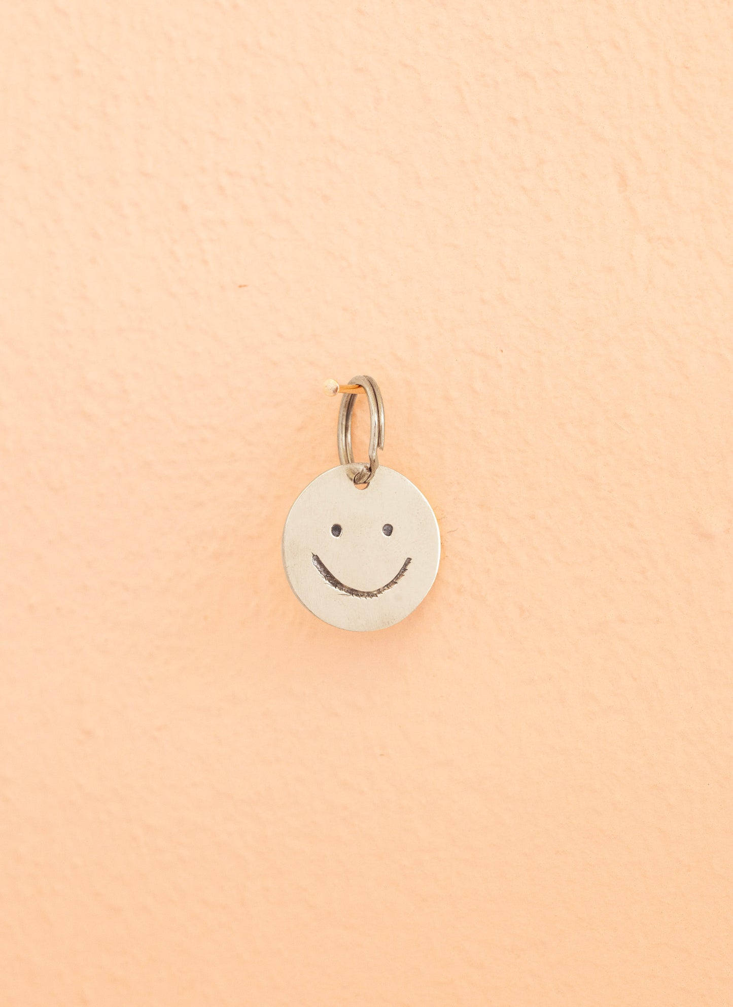 key tag - mini - smile