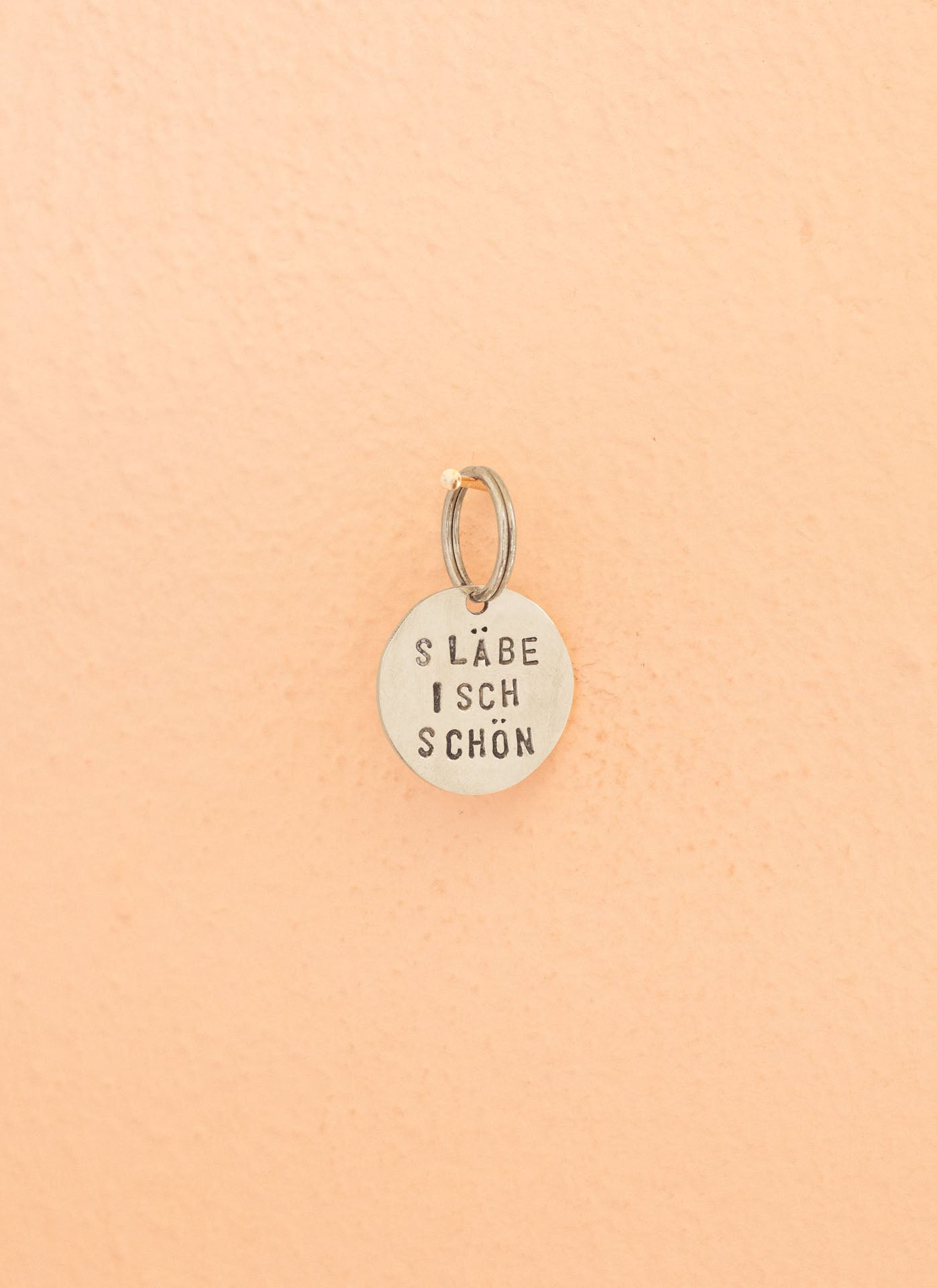 key tag - mini - s'läbe isch schön