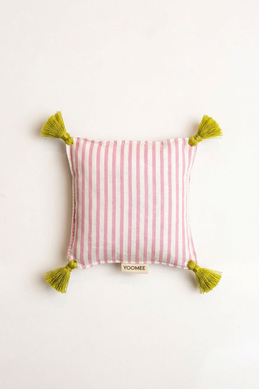 lavender bag - ZAKIA stripes - rose