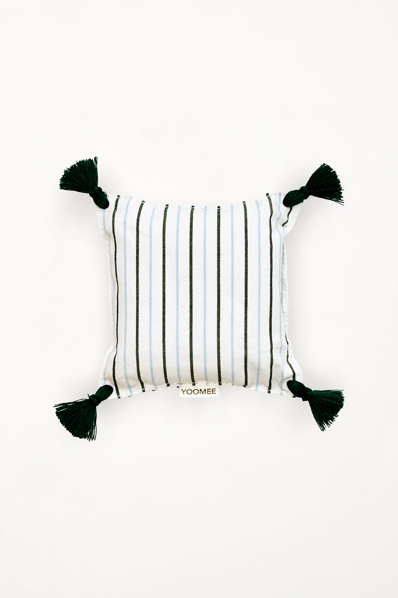 lavender bag - ZAKIA lines - green/blue/white