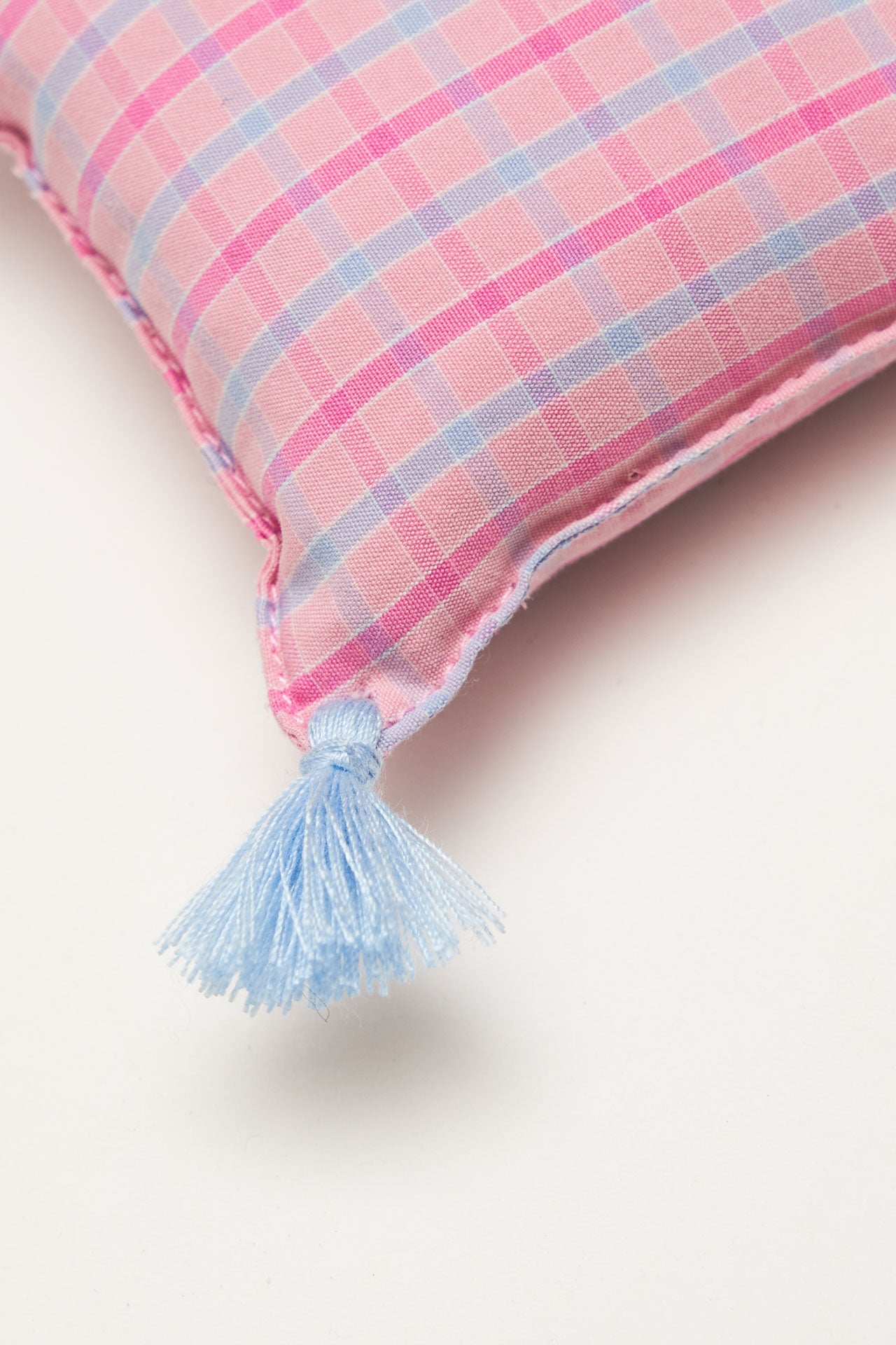 lavender bag - ZAKIA checked - rose/light blue