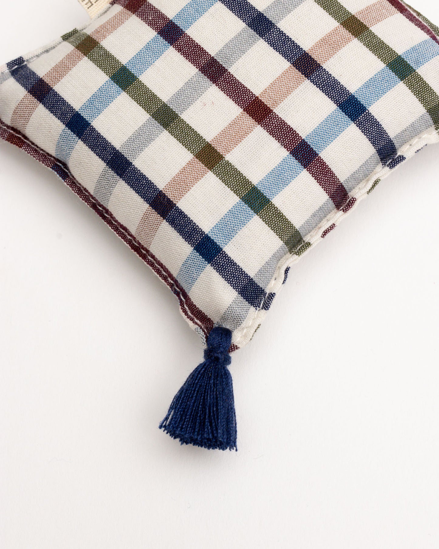 lavender bag - ZAKIA checked - multicolor blue/red/green