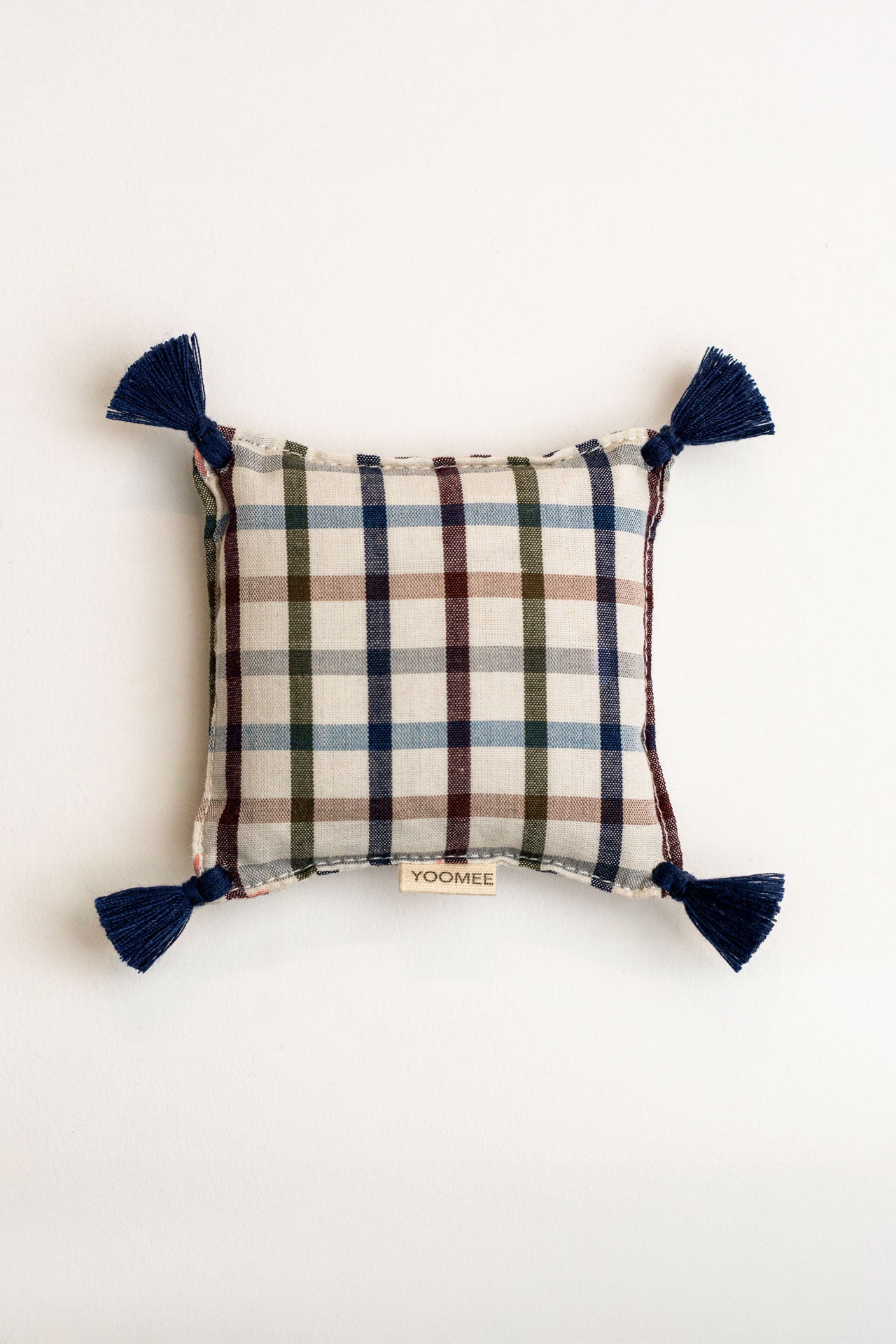 lavender bag - ZAKIA checked - multicolor blue/red/green