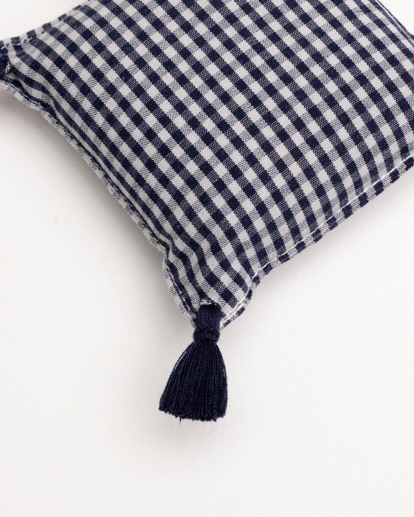 lavender bag - ZAKIA mini checked - marine