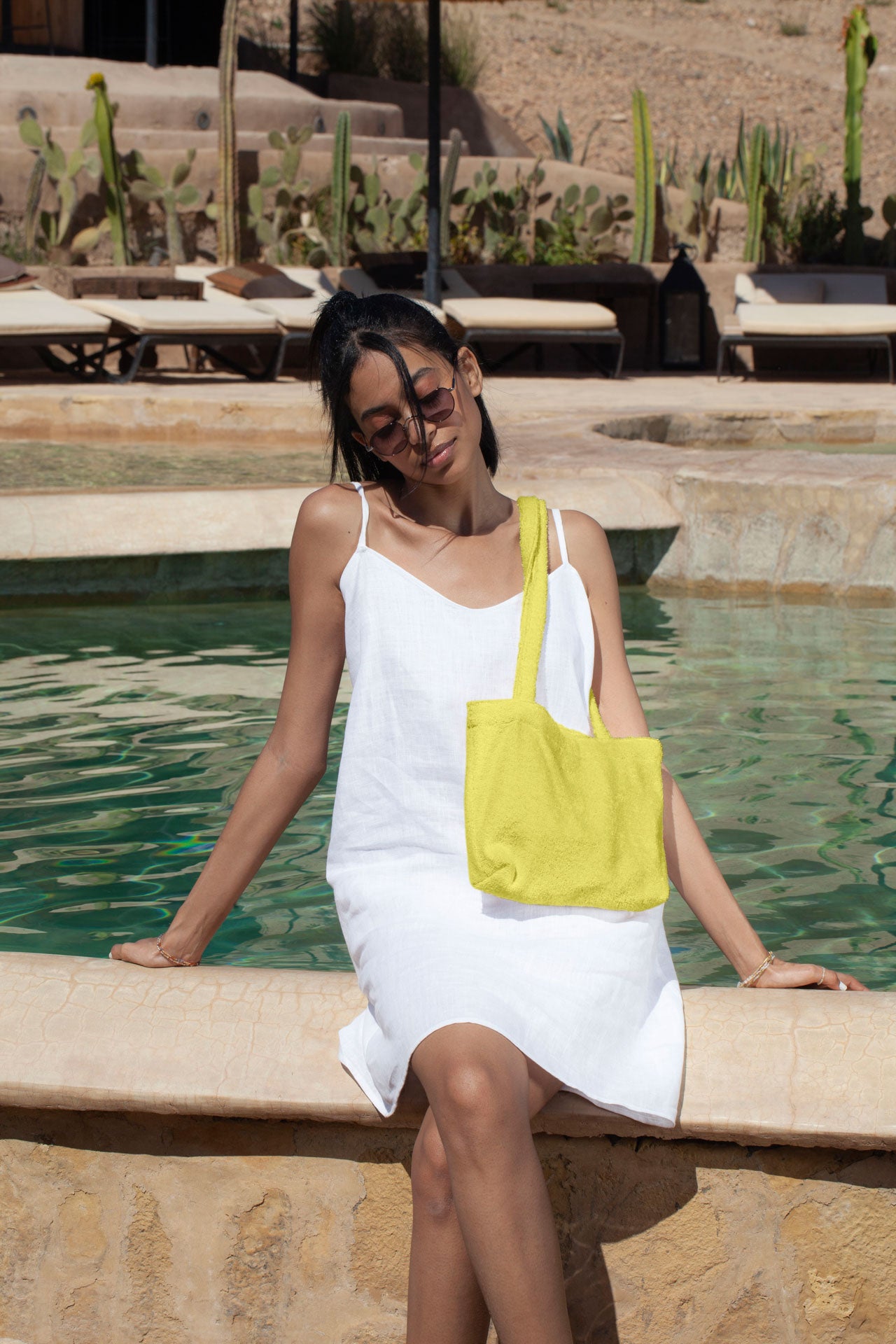 mini bag - SAIDA - pistachio - sale