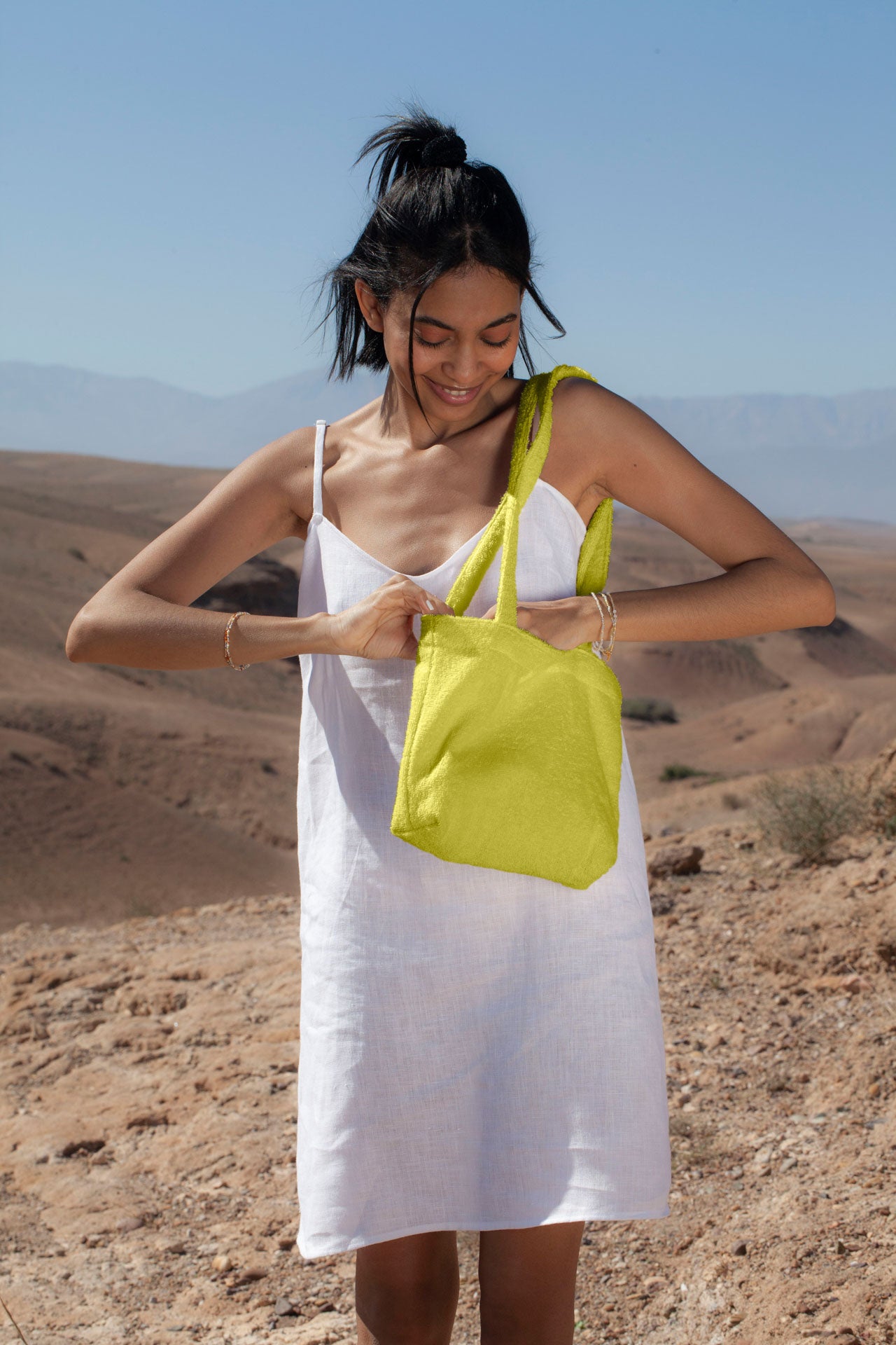 mini bag - SAIDA - pistachio - sale