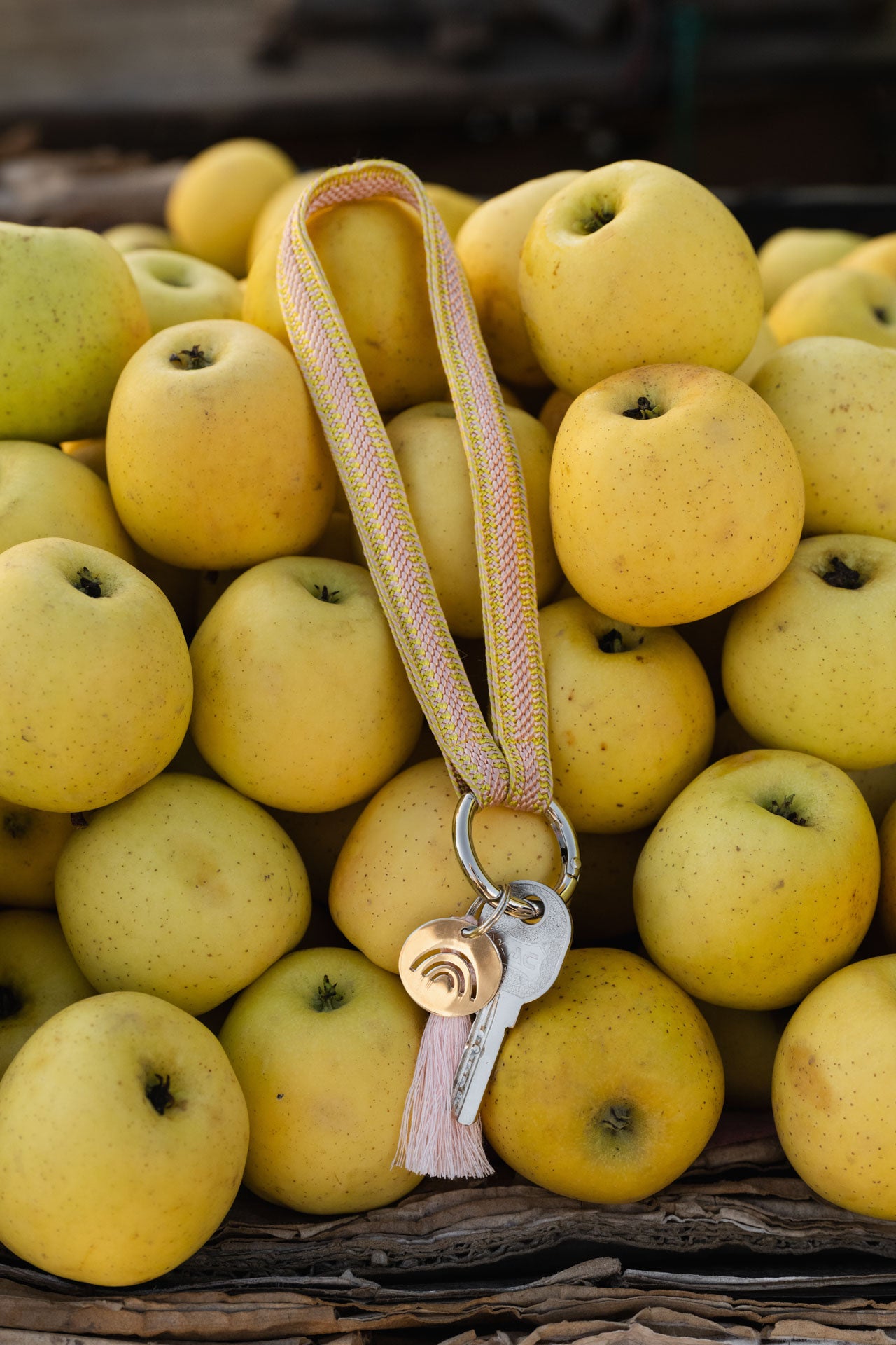 keychain band - ZAHRA mini - yellow snapper