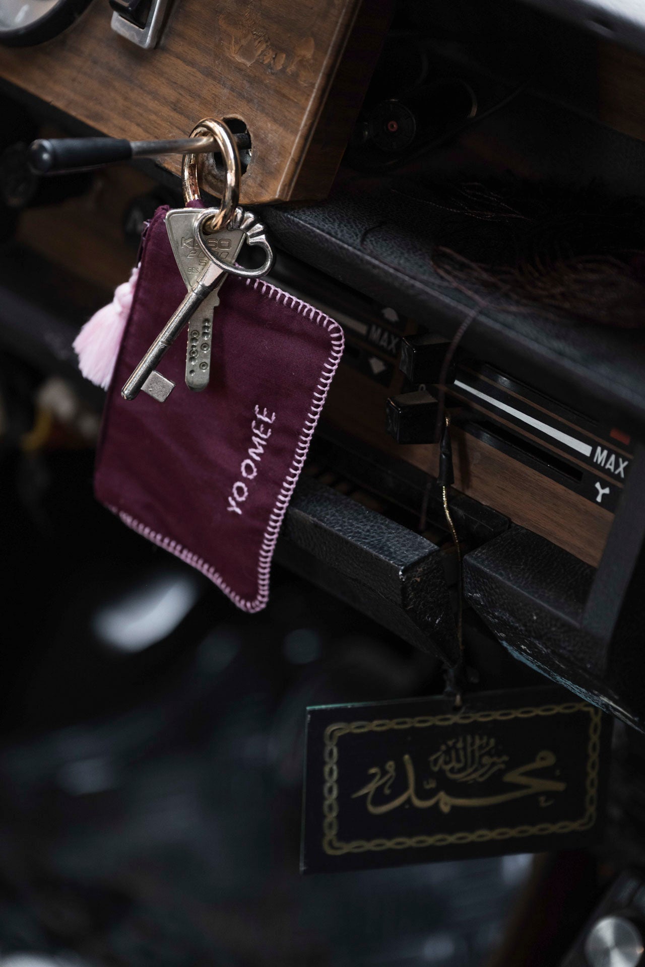 mini wallet - ZINA hbik - bordeaux