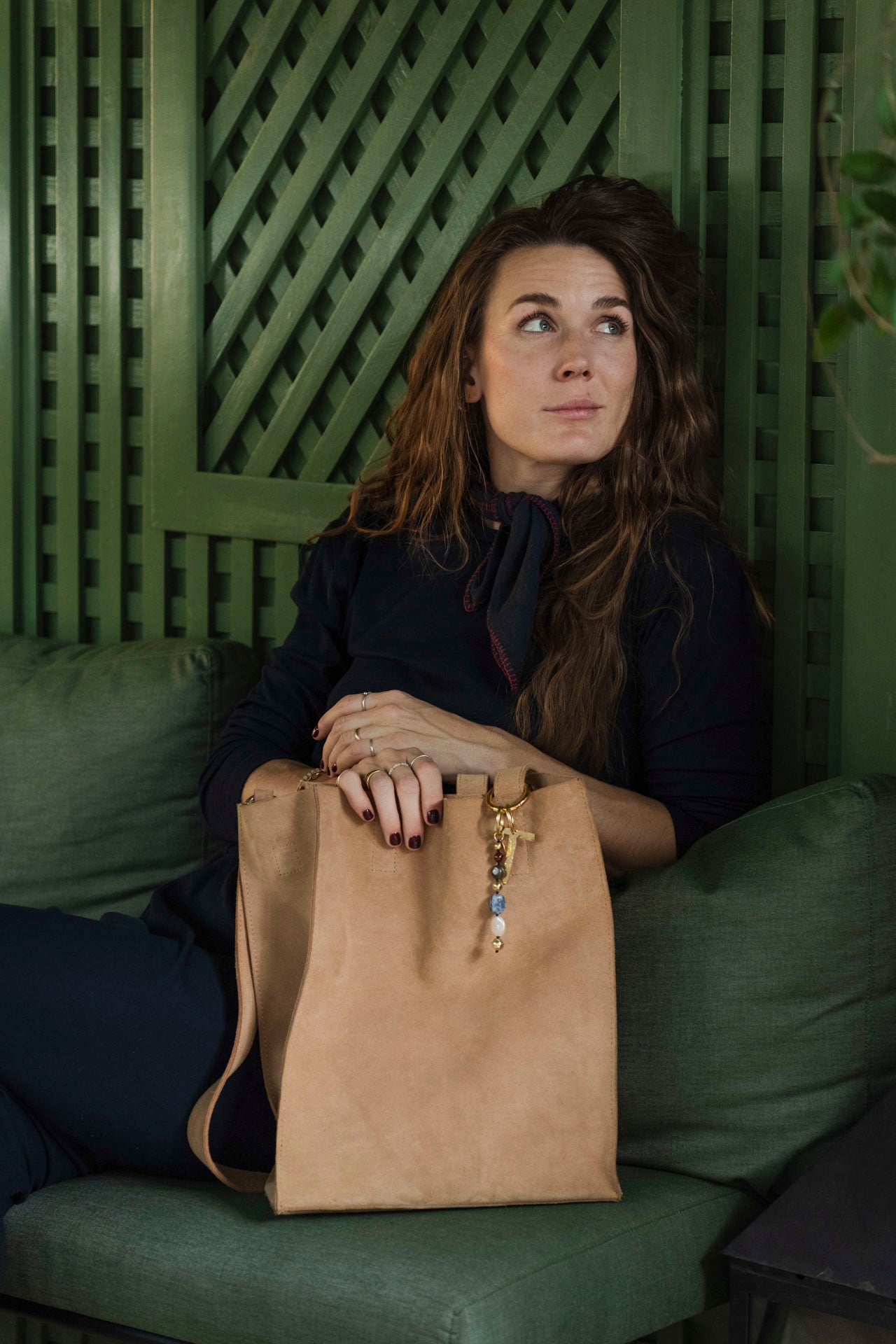 letter pendant - ISMI - "T"