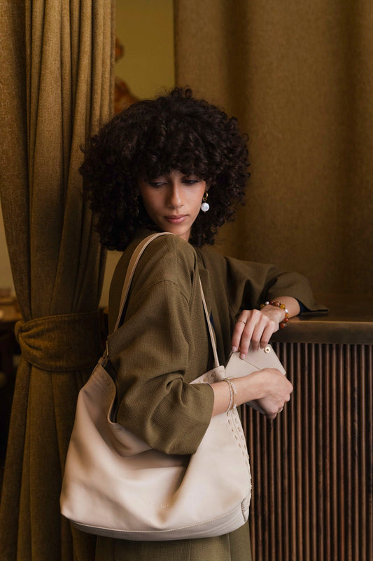 earrings - JAMILA - keshi pearl