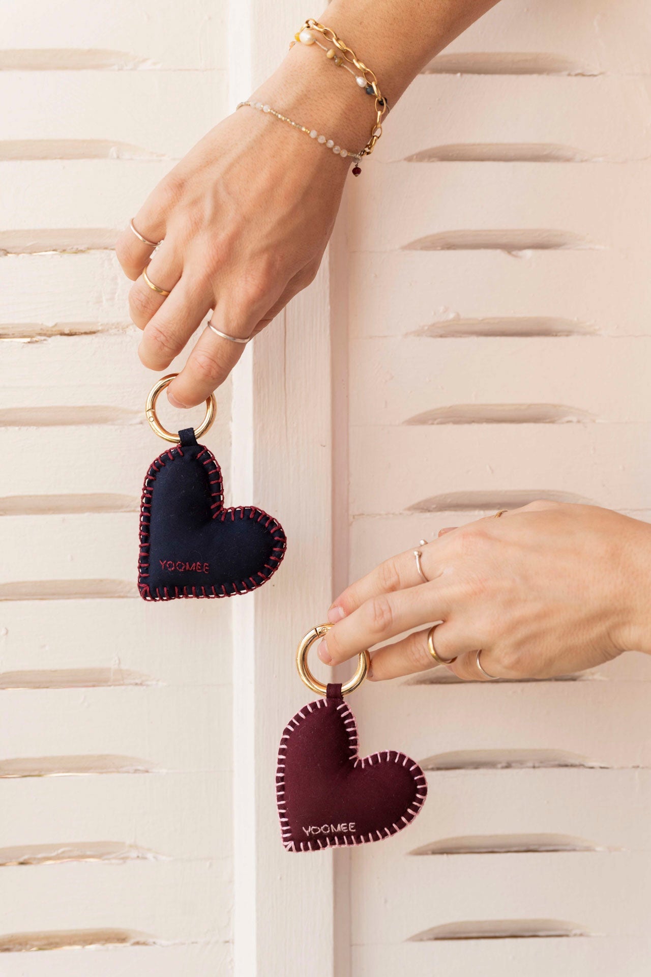 heart pendant - ZINA hbik - marine