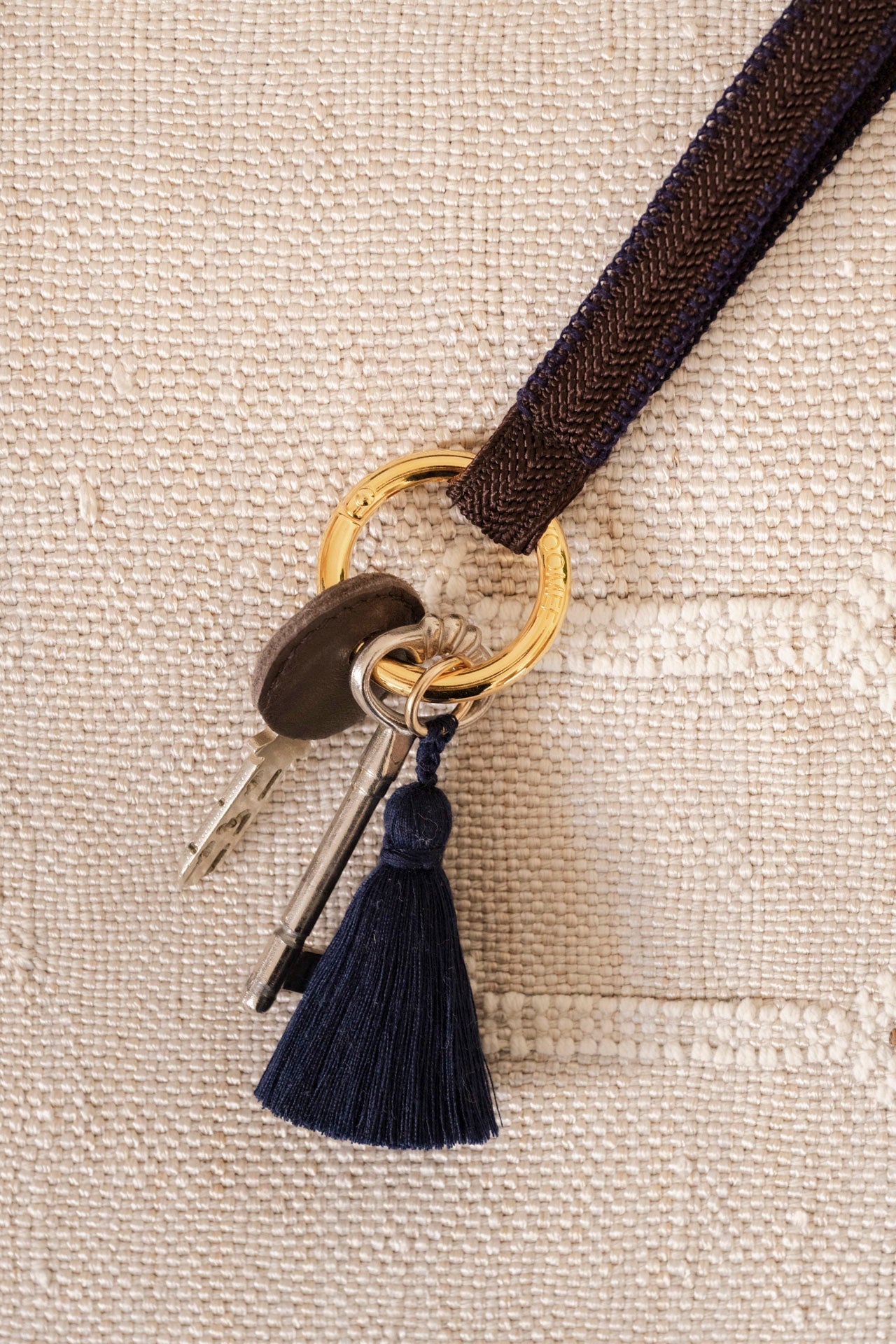 keychain loop - ZAHRA hbik - mocca