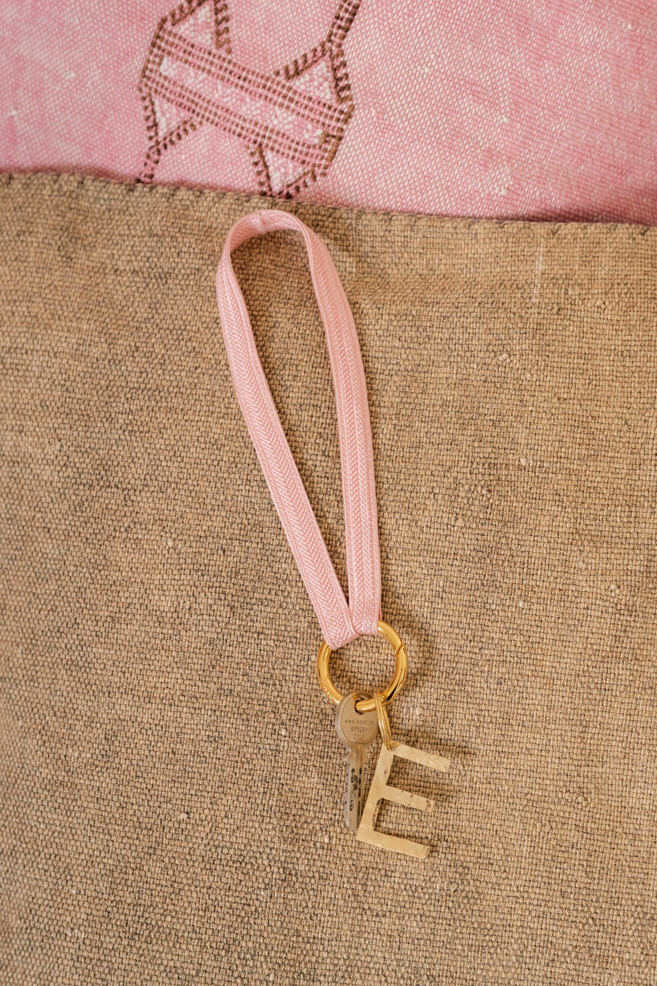 keychain band - ZAHRA mini - rose