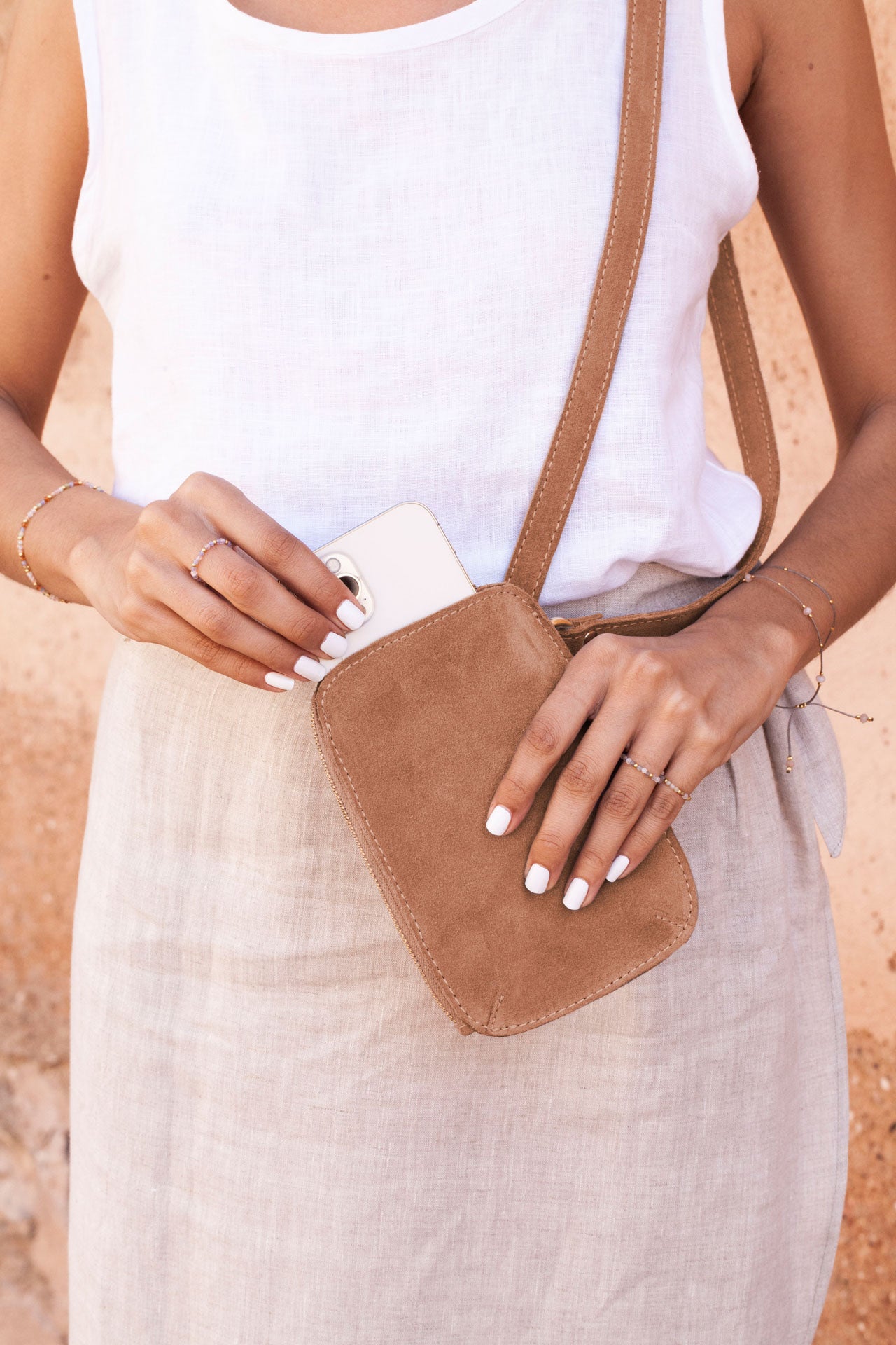 phone case - DENYA - red clay