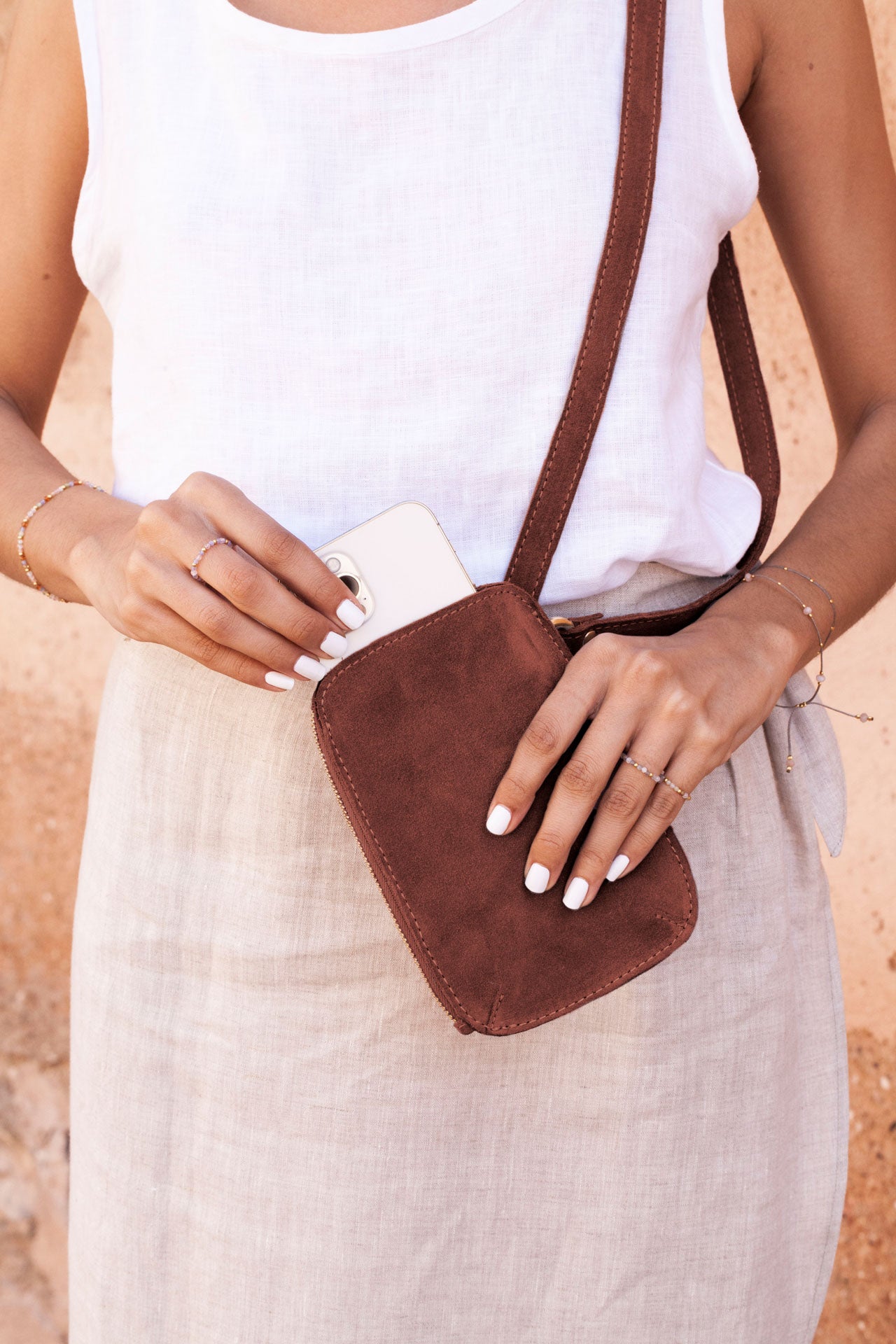 phone case - DENYA - rose wood
