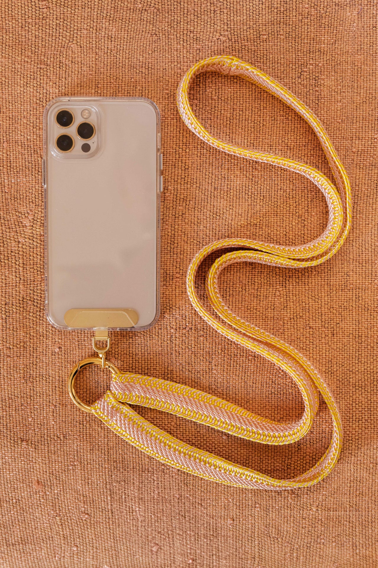 phonechain band - ZAHRA - yellow snapper