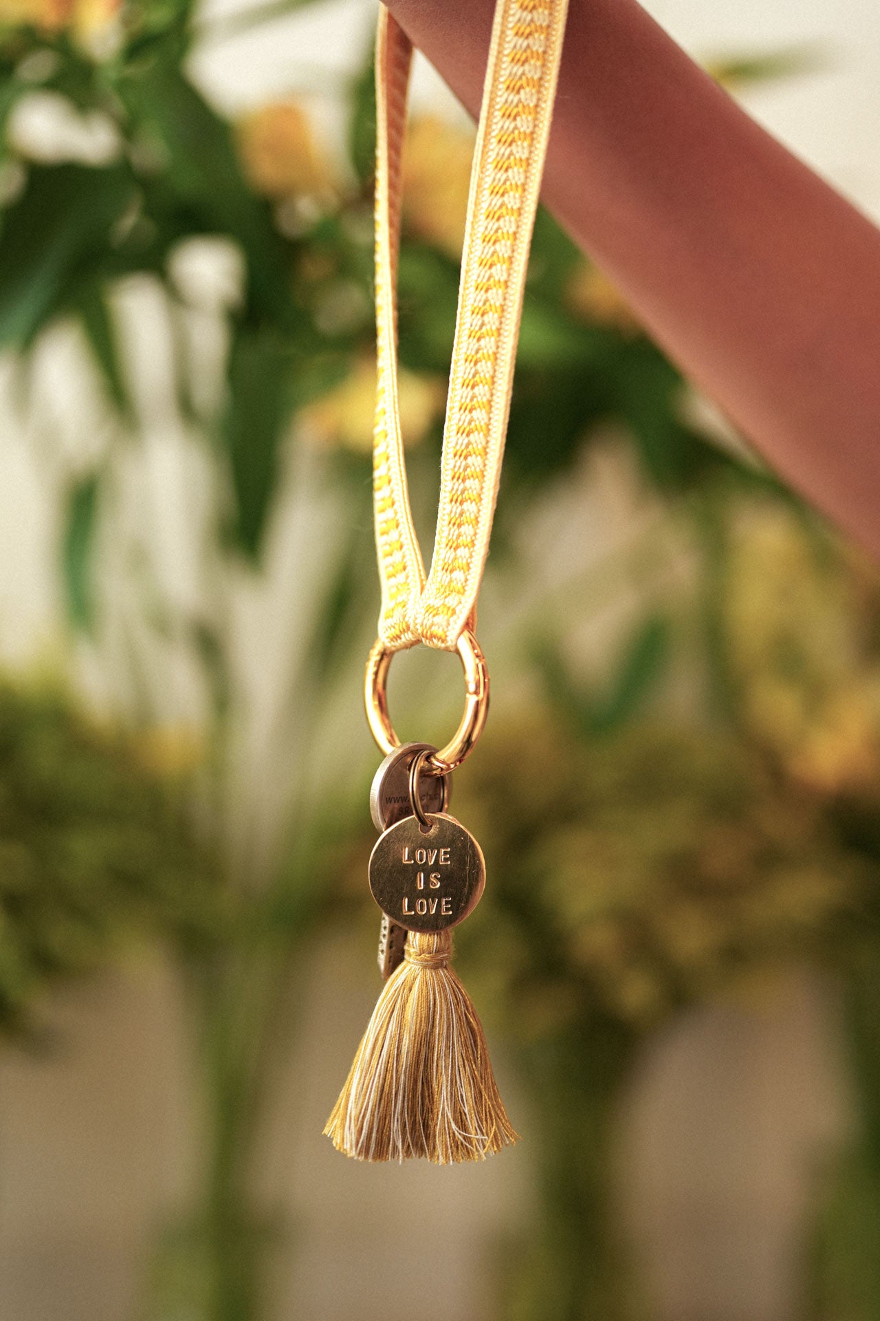 keychain band mini - ZAHRA - sunshine