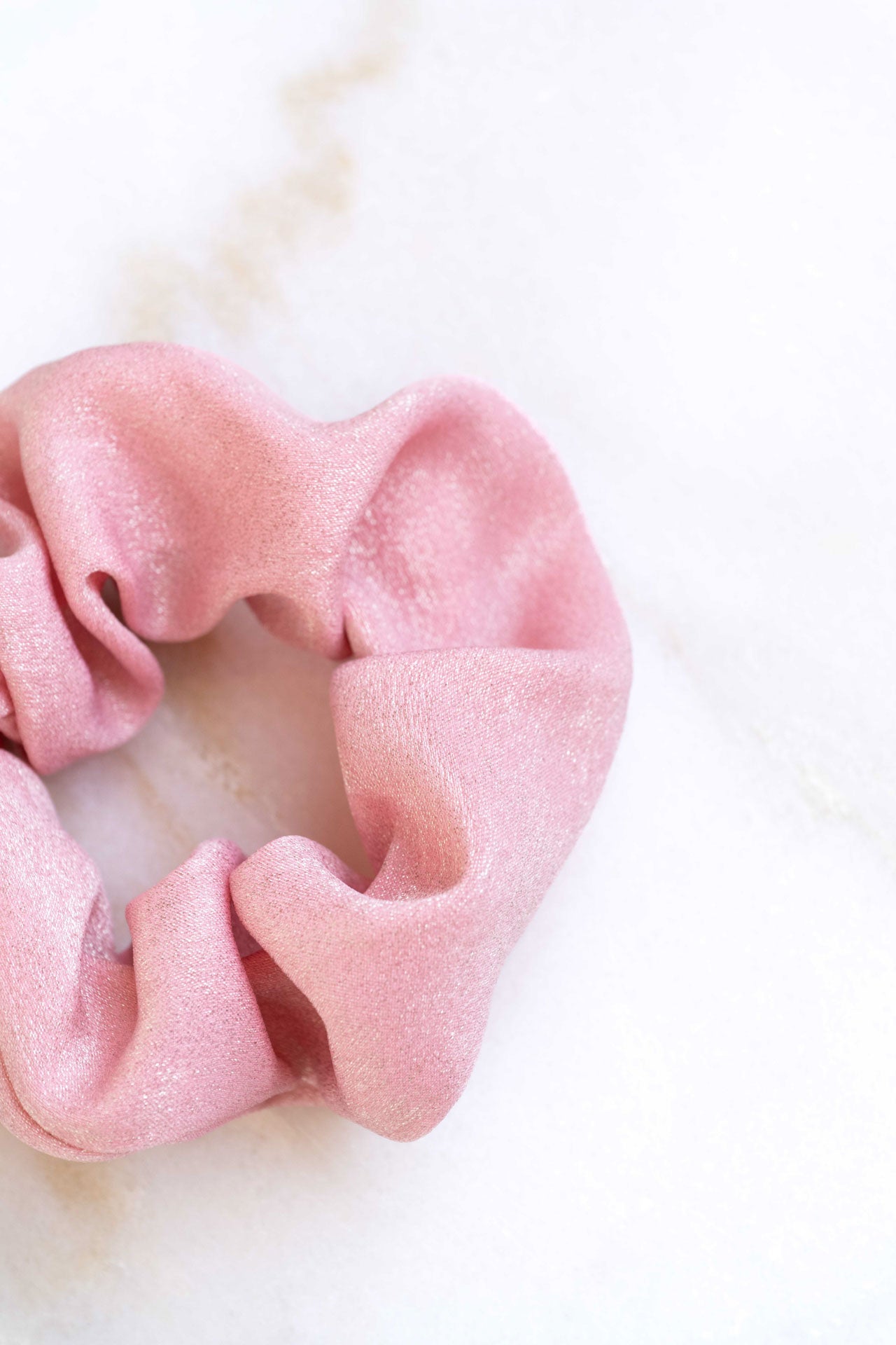 scrunchie - MEDINA glitter - rose