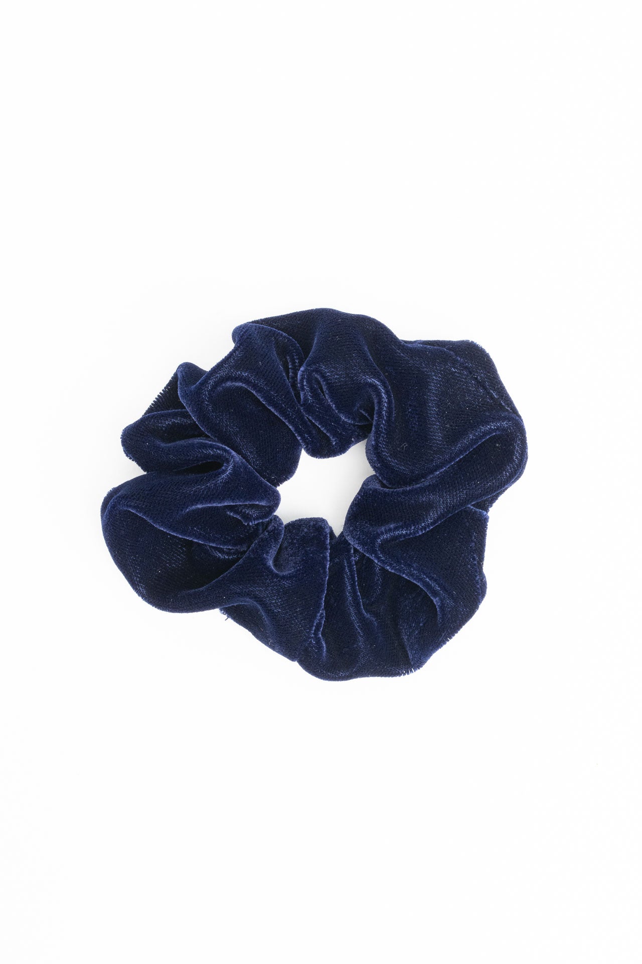 scrunchie - MEDINA velvet silk - marine
