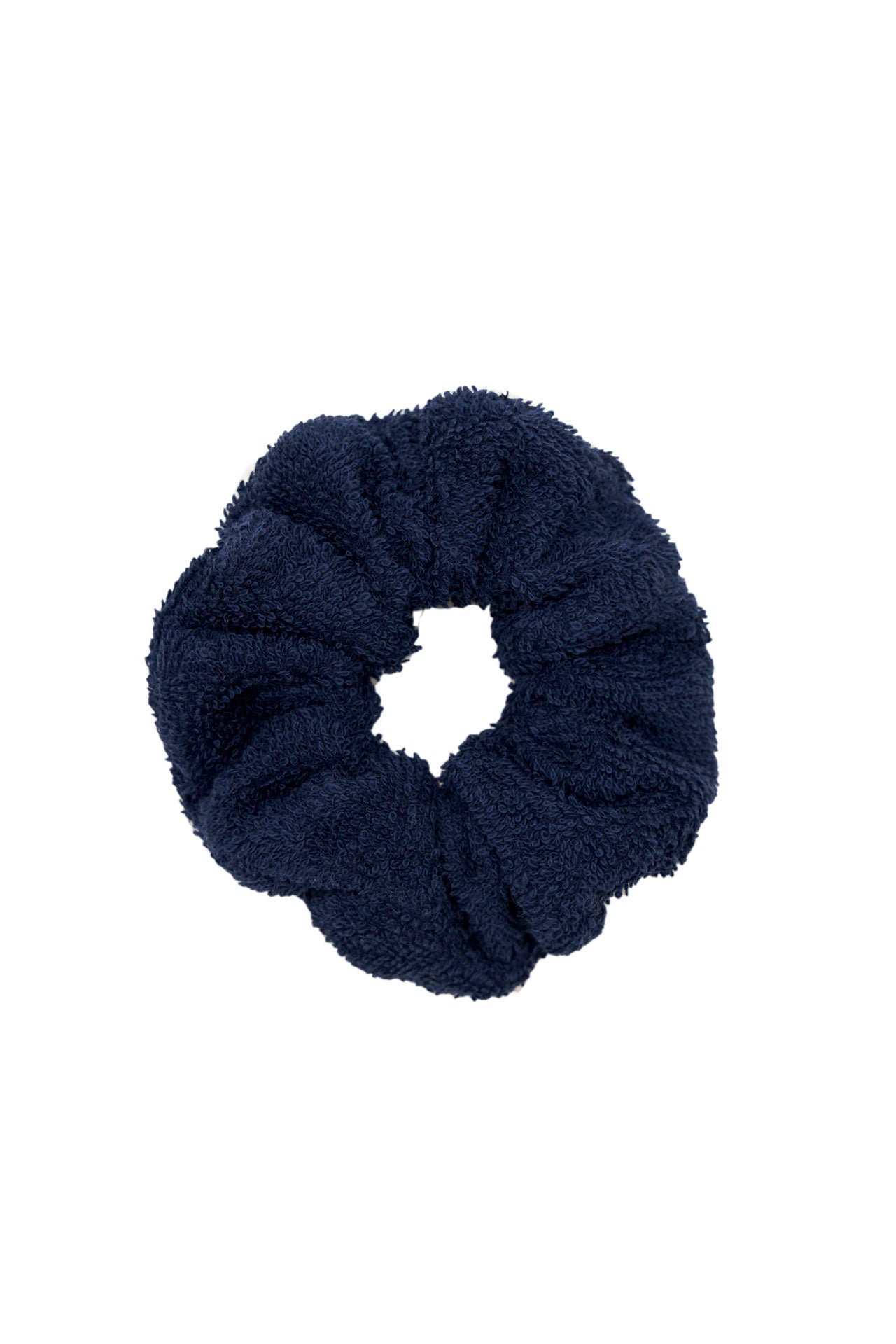 scrunchie - MEDINA terry - marine blue - sale