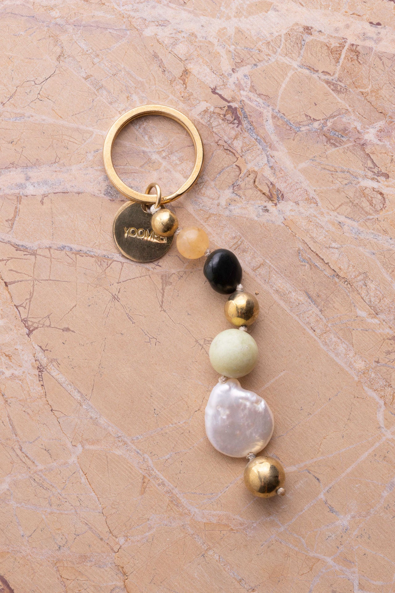 stone pendant - JAMILA - meadow