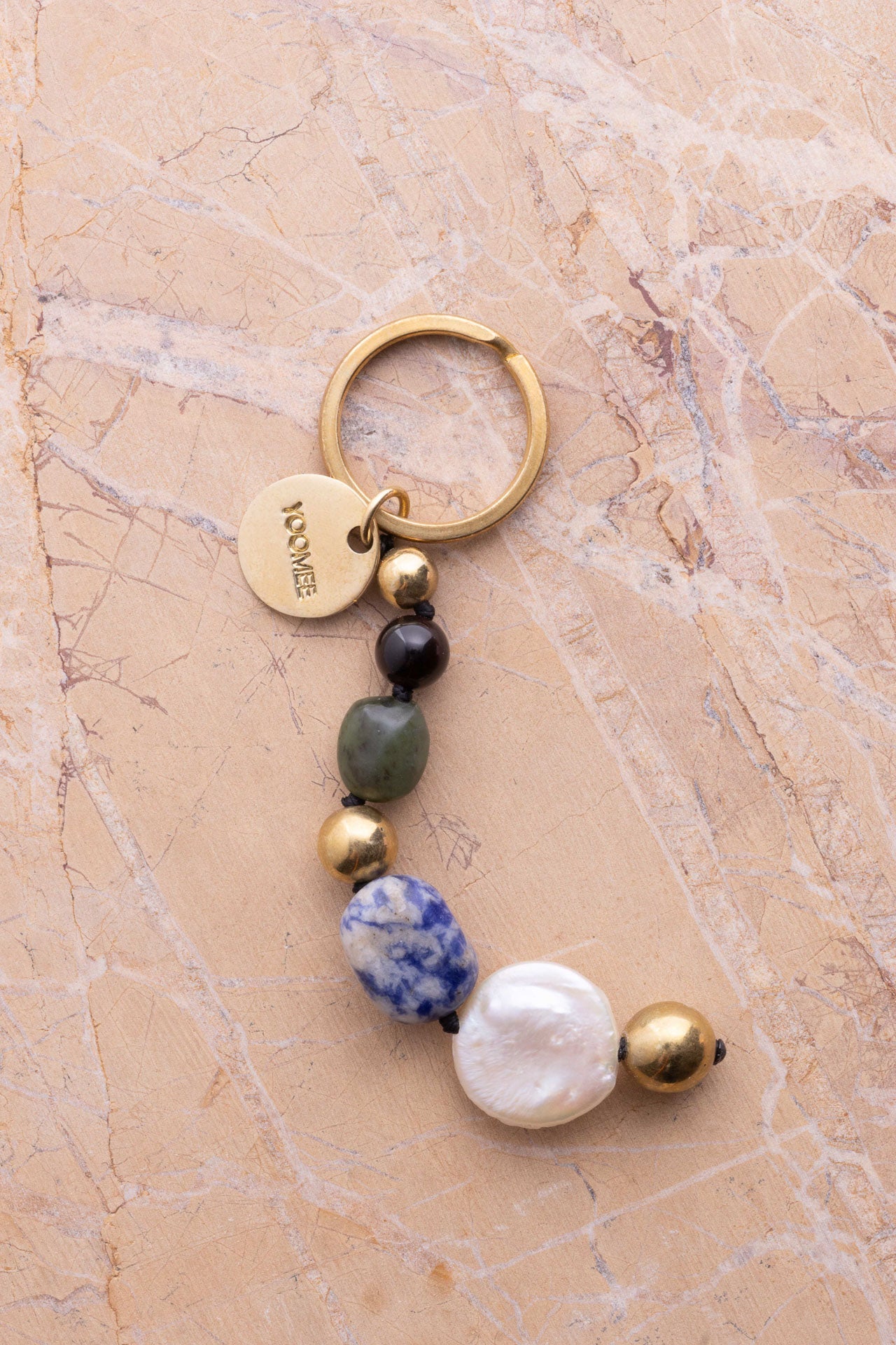 stone pendant - JAMILA - pacific