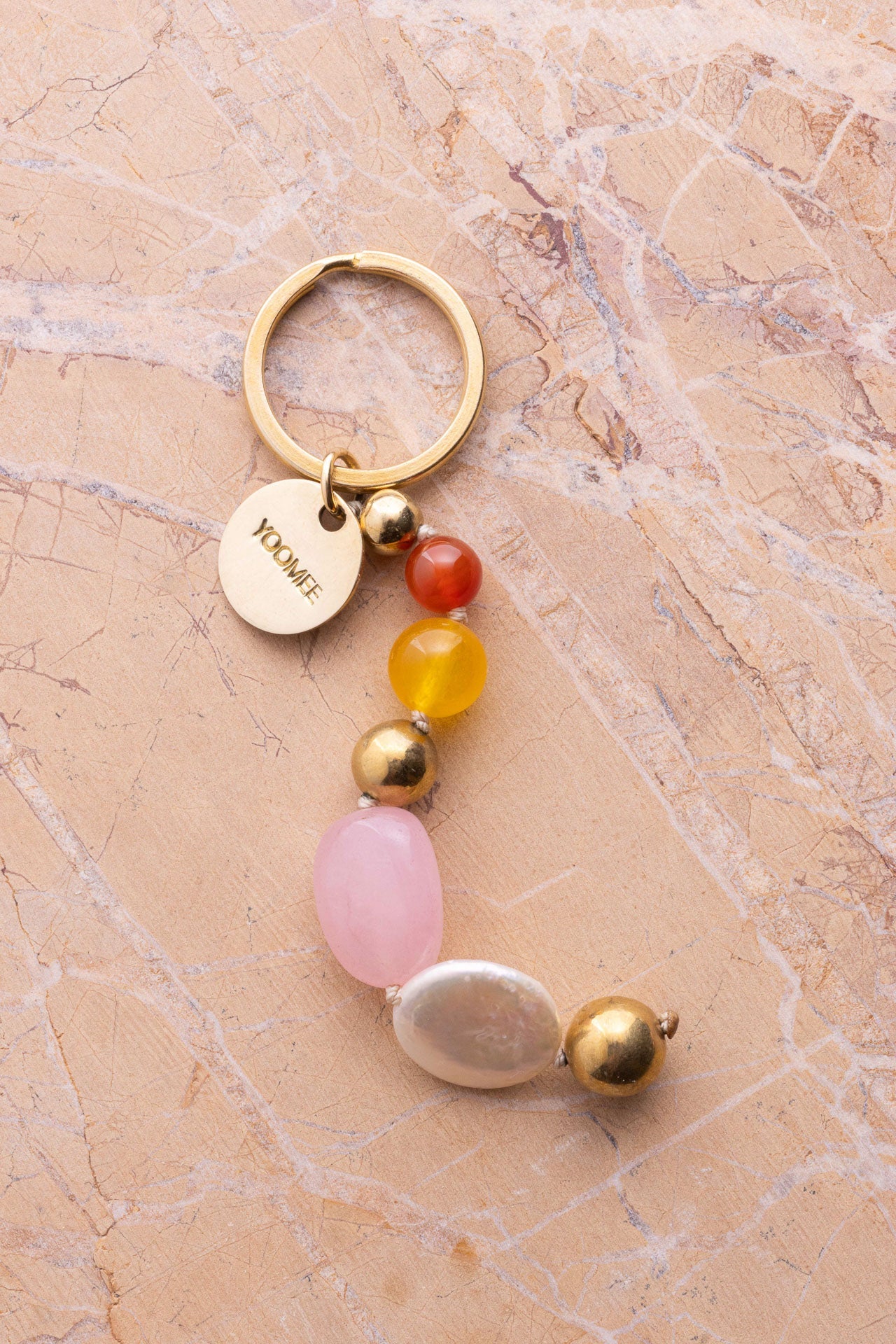 stone pendant - JAMILA - sunrise