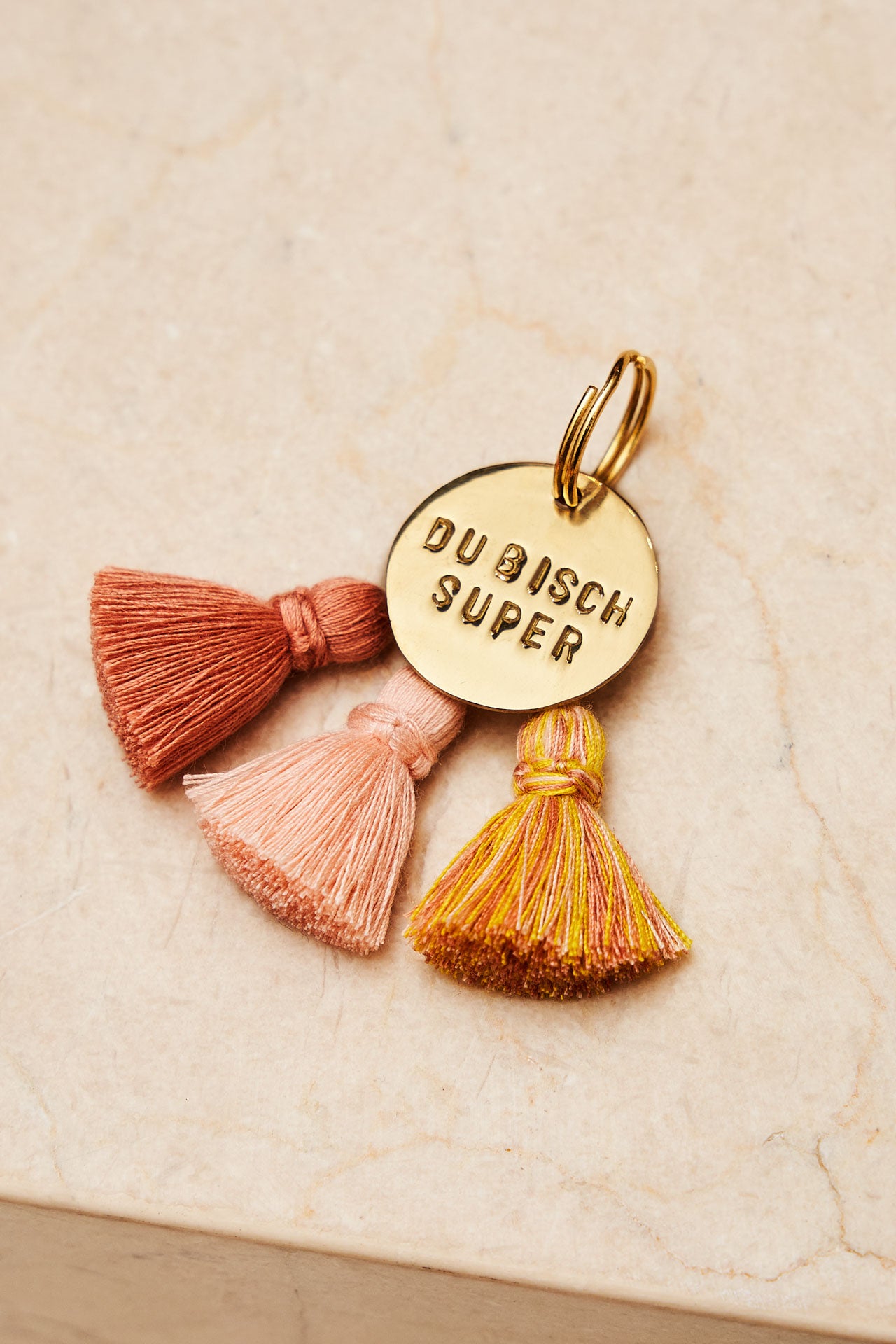 tassel trio - SHOUSHA - rose, salmon, snapper