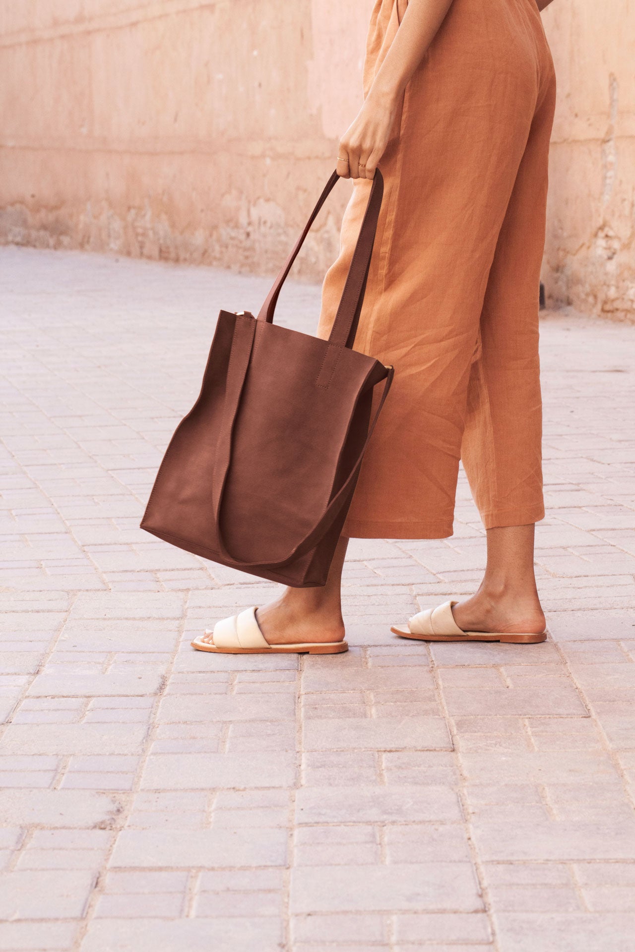 tote - DENYA - crossbody - rose wood