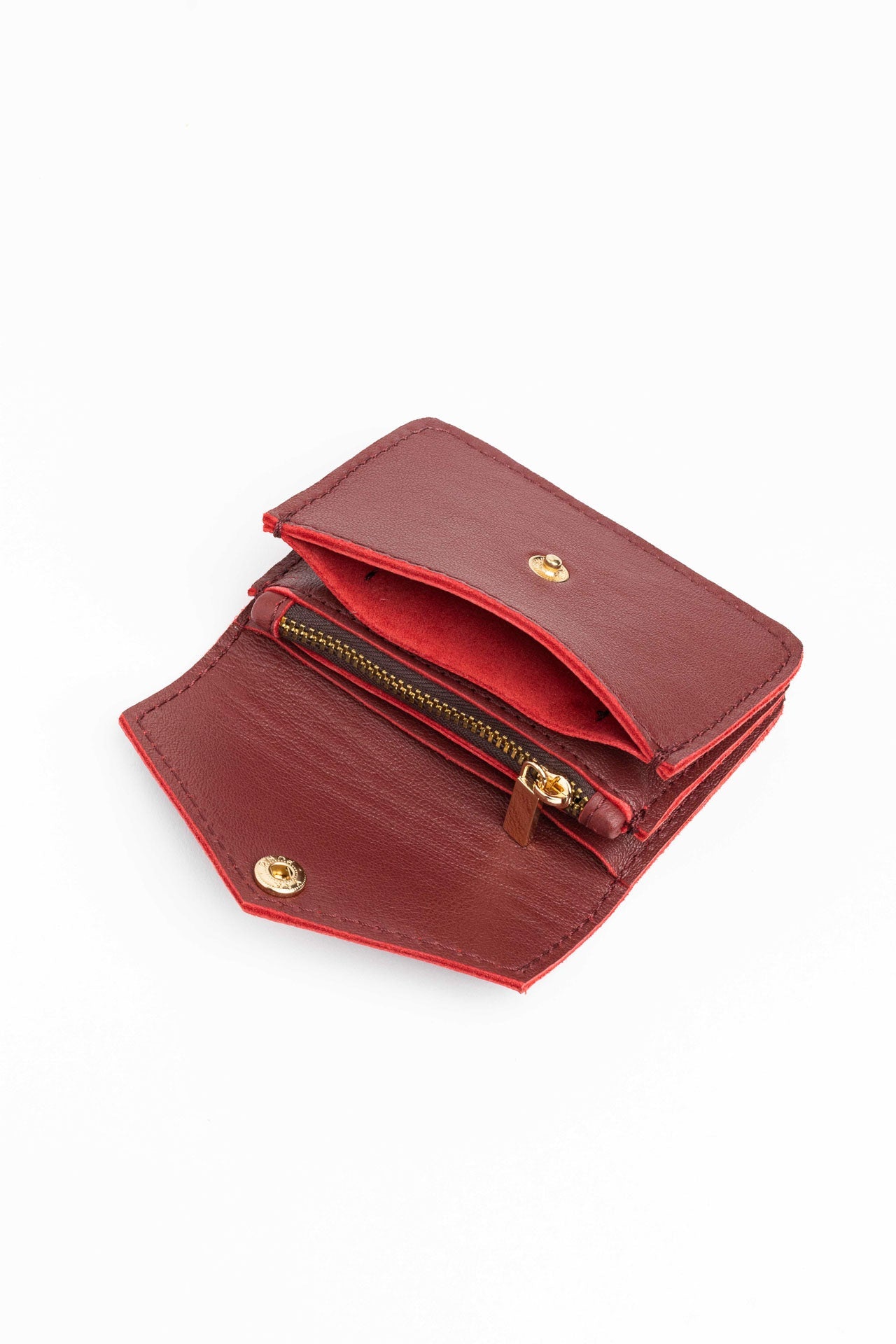 mini wallet - NAIMA - cherry red