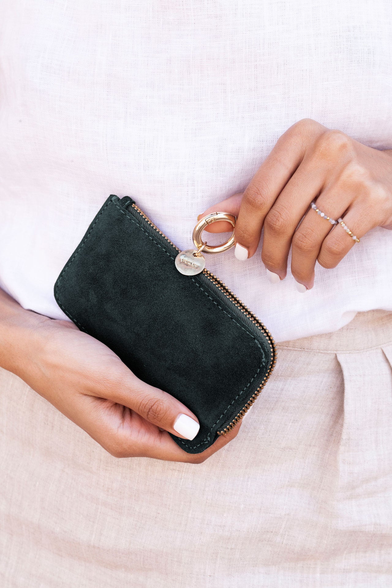 wallet - DENYA - anthracite