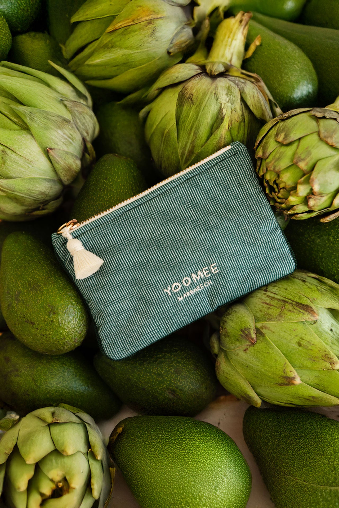 wallet - SOUMIA - forest green