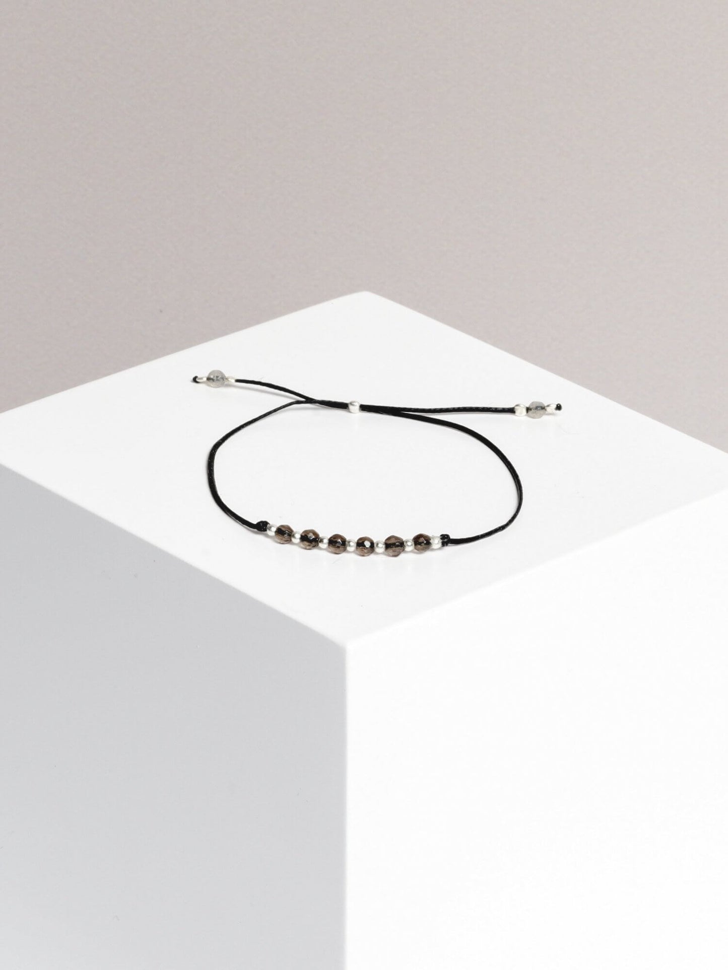 bracelet - SMALL BUT MIGHTY - smoky quartz