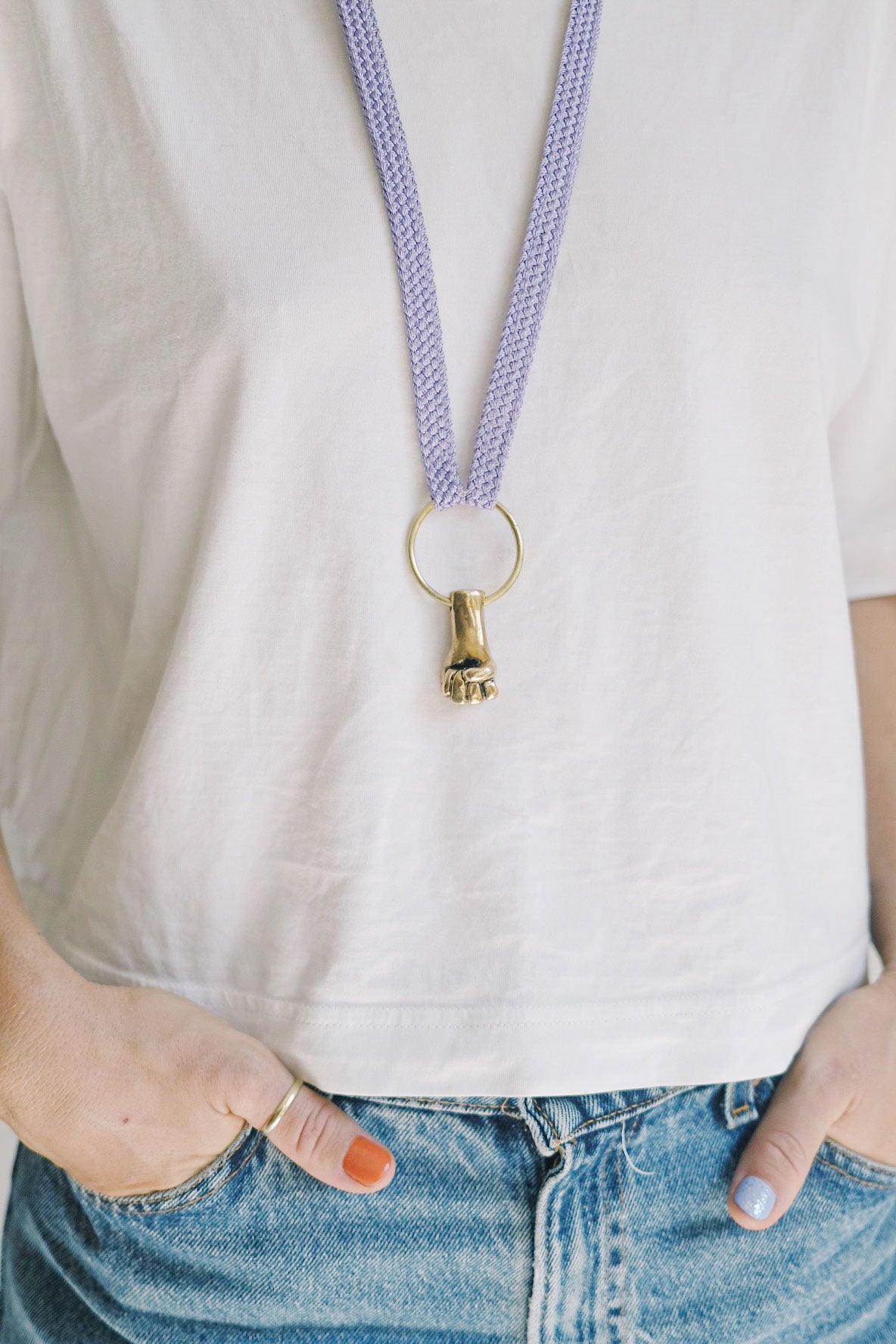 key pendant - MOUNA - equality