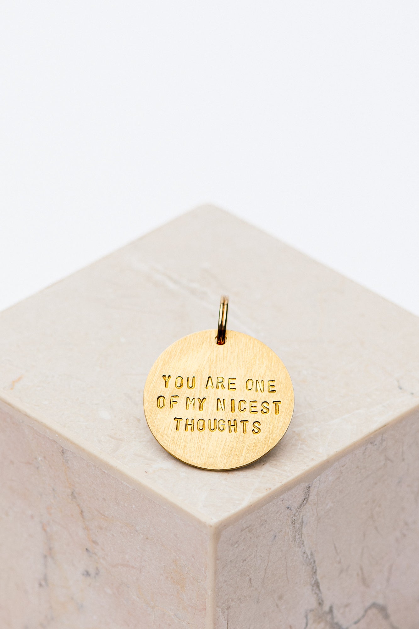 key tag - you are one of my nicest thoughts