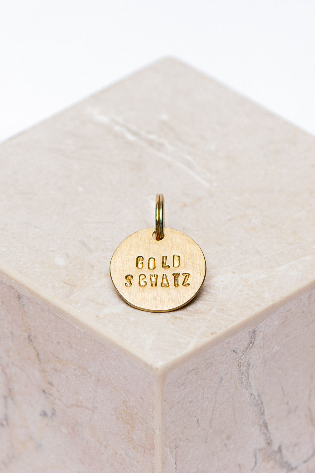 key tag - mini - gold schatz