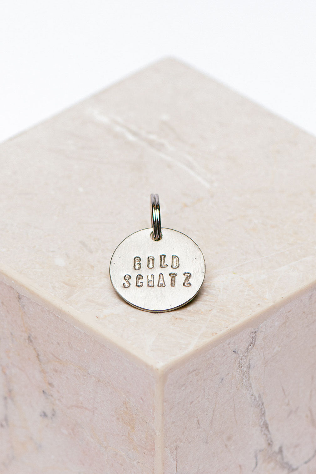 key tag - mini - gold schatz