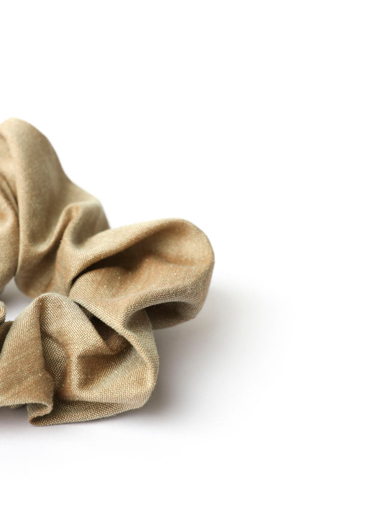 scrunchie - MEDINA - silk - pine
