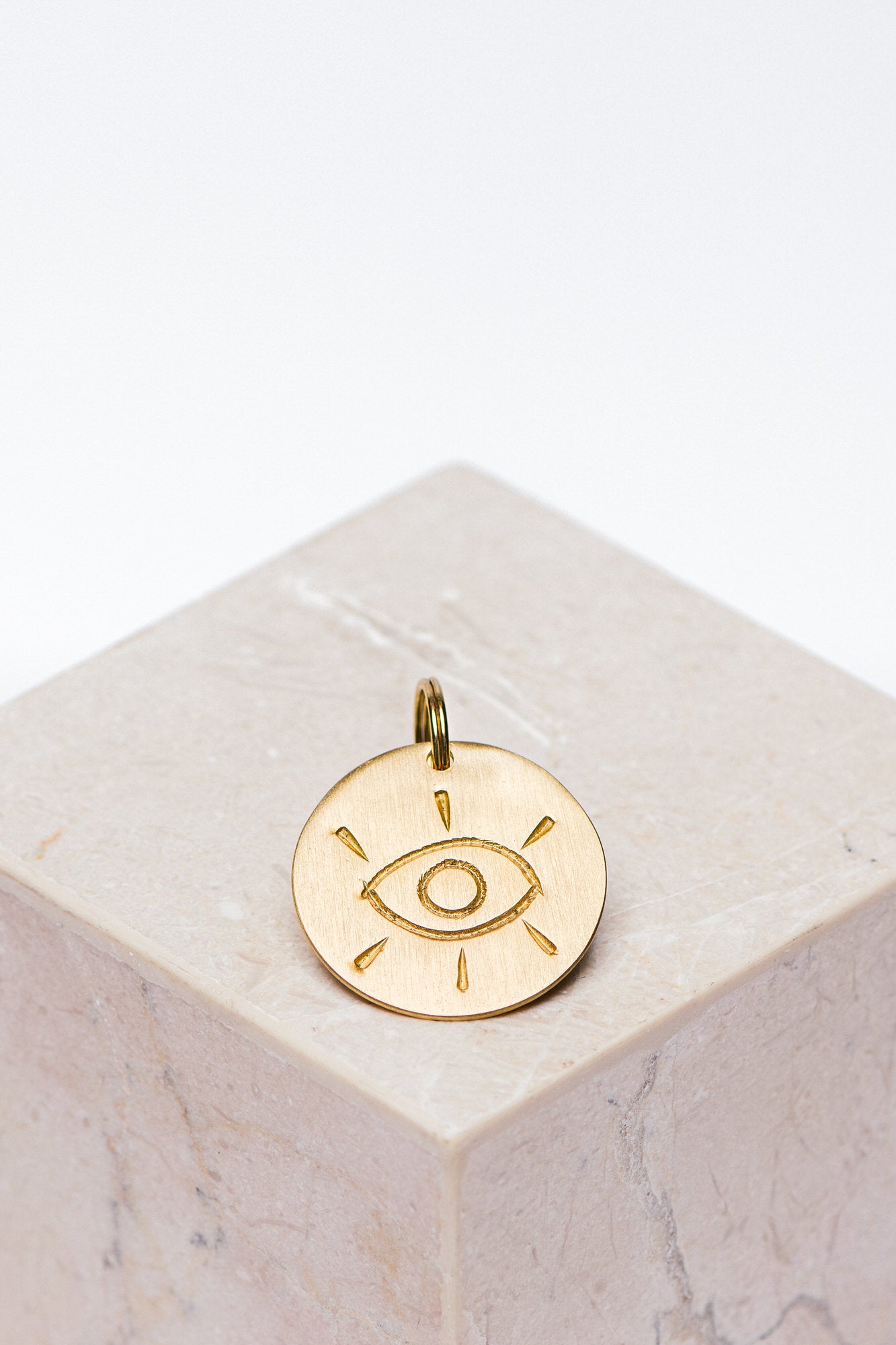 key tag - eye