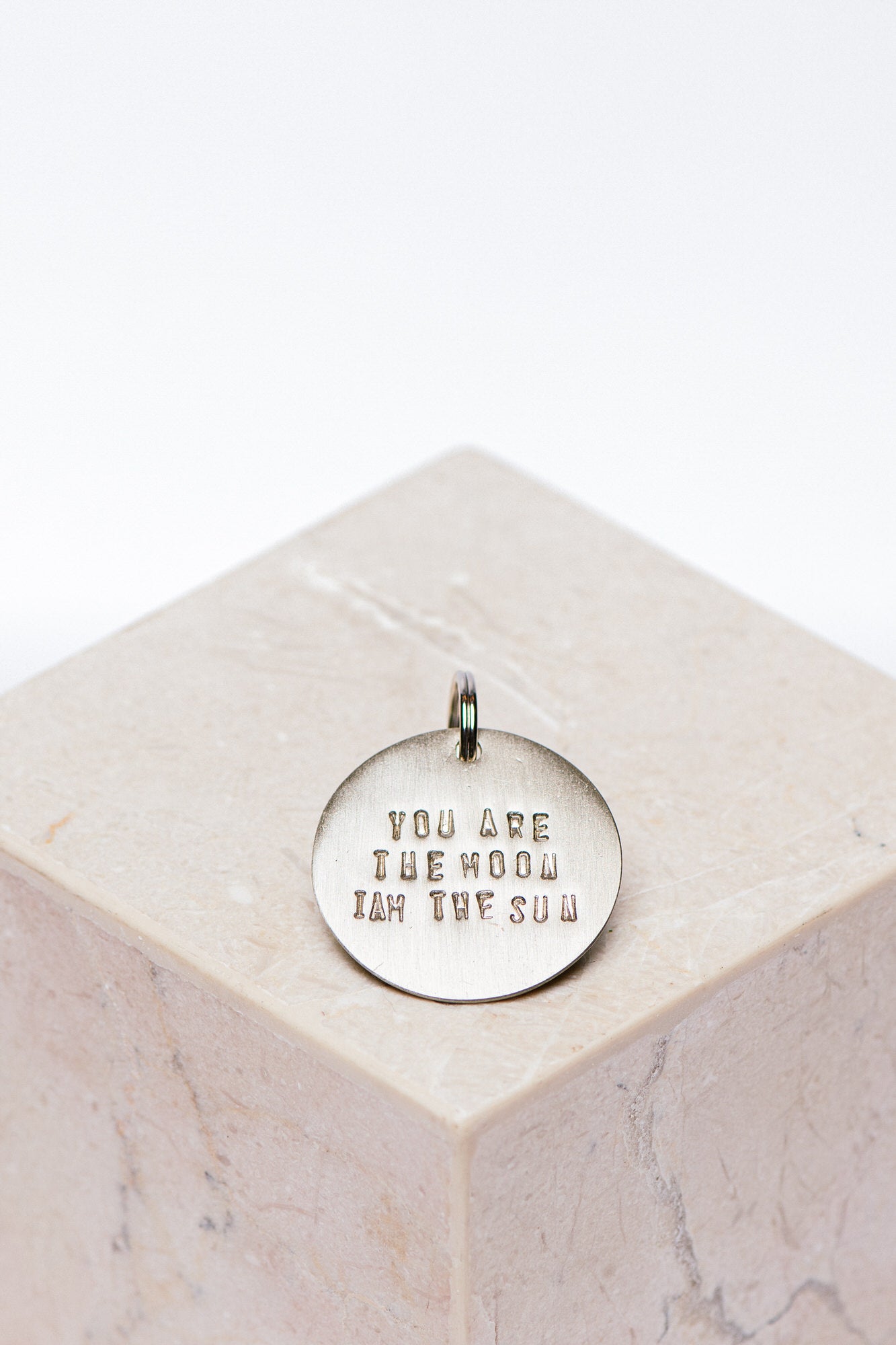 key tag - you are the moon i am the sun
